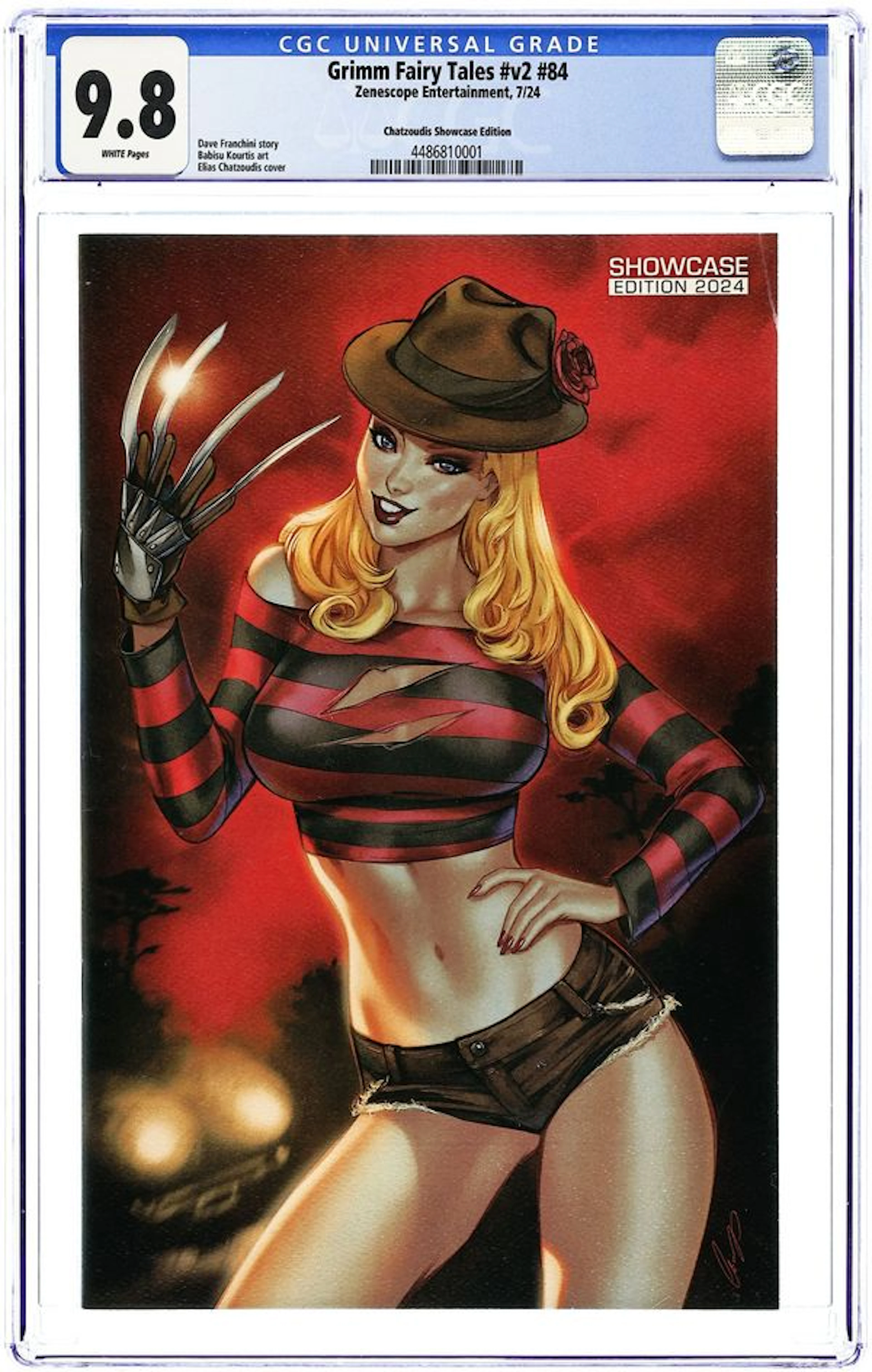 Grimm Fairy Tales (2016 2nd Series) 84SHOWCASE.CHATZOUDIS.B CGC 9.8