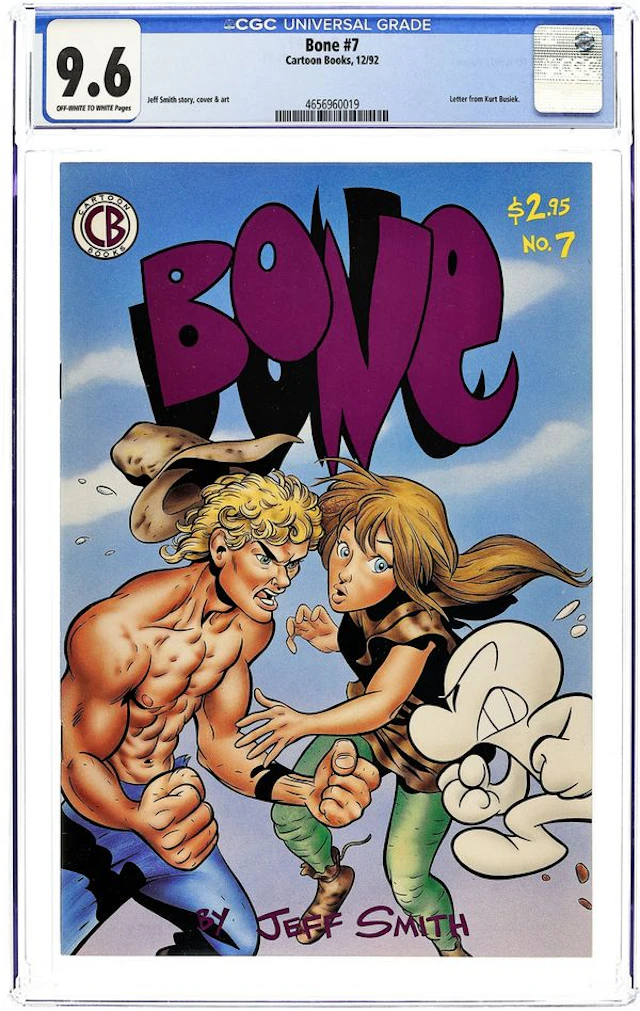 Bone (1991 1st Printing) 7 CGC 9.6