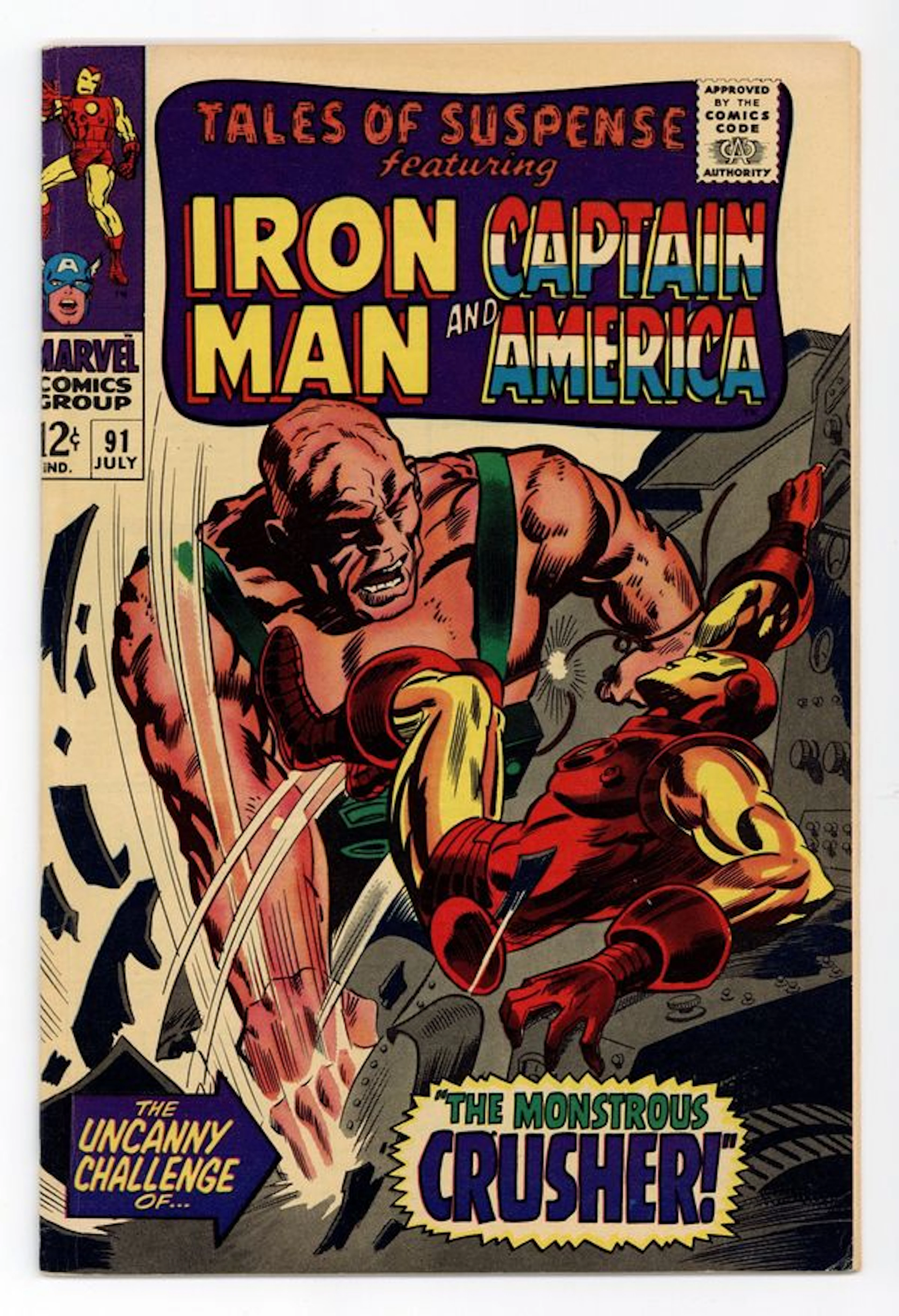 Tales of Suspense (1959) 91 FN- 5.5