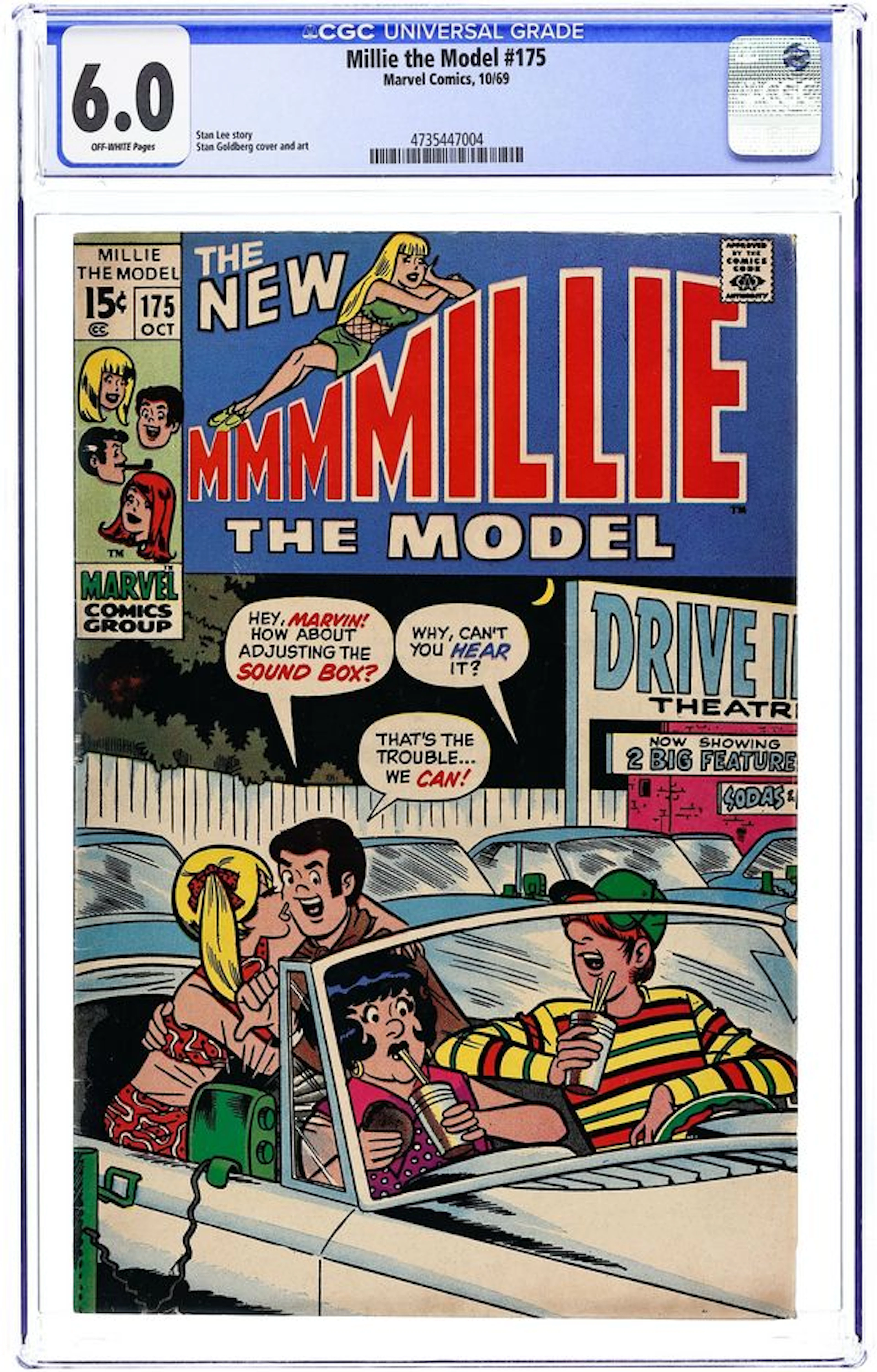 Millie the Model (1945 Marvel) 175 CGC 6.0