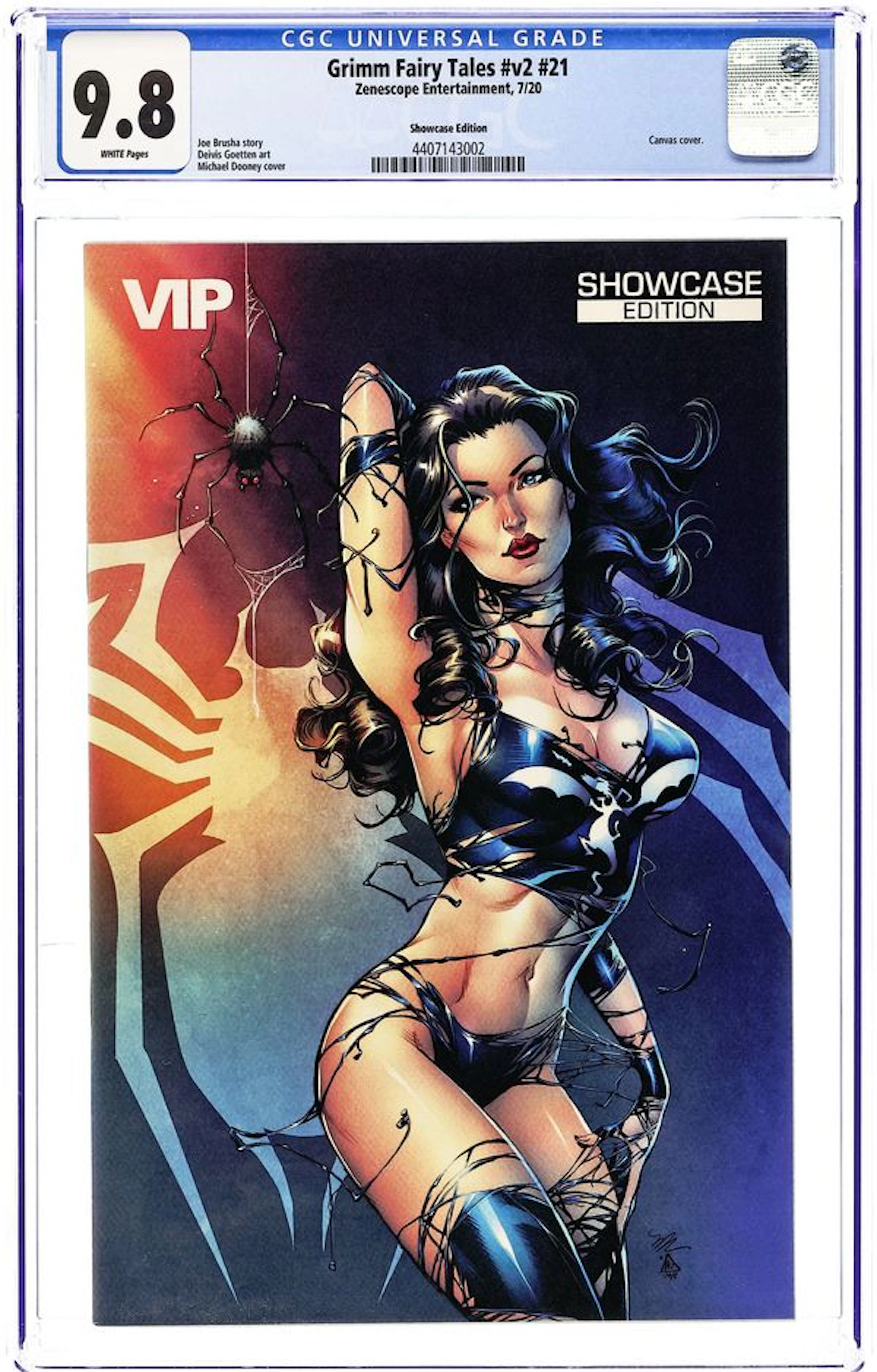 Grimm Fairy Tales (2016 2nd Series) 21SHOWCASE.B CGC 9.8