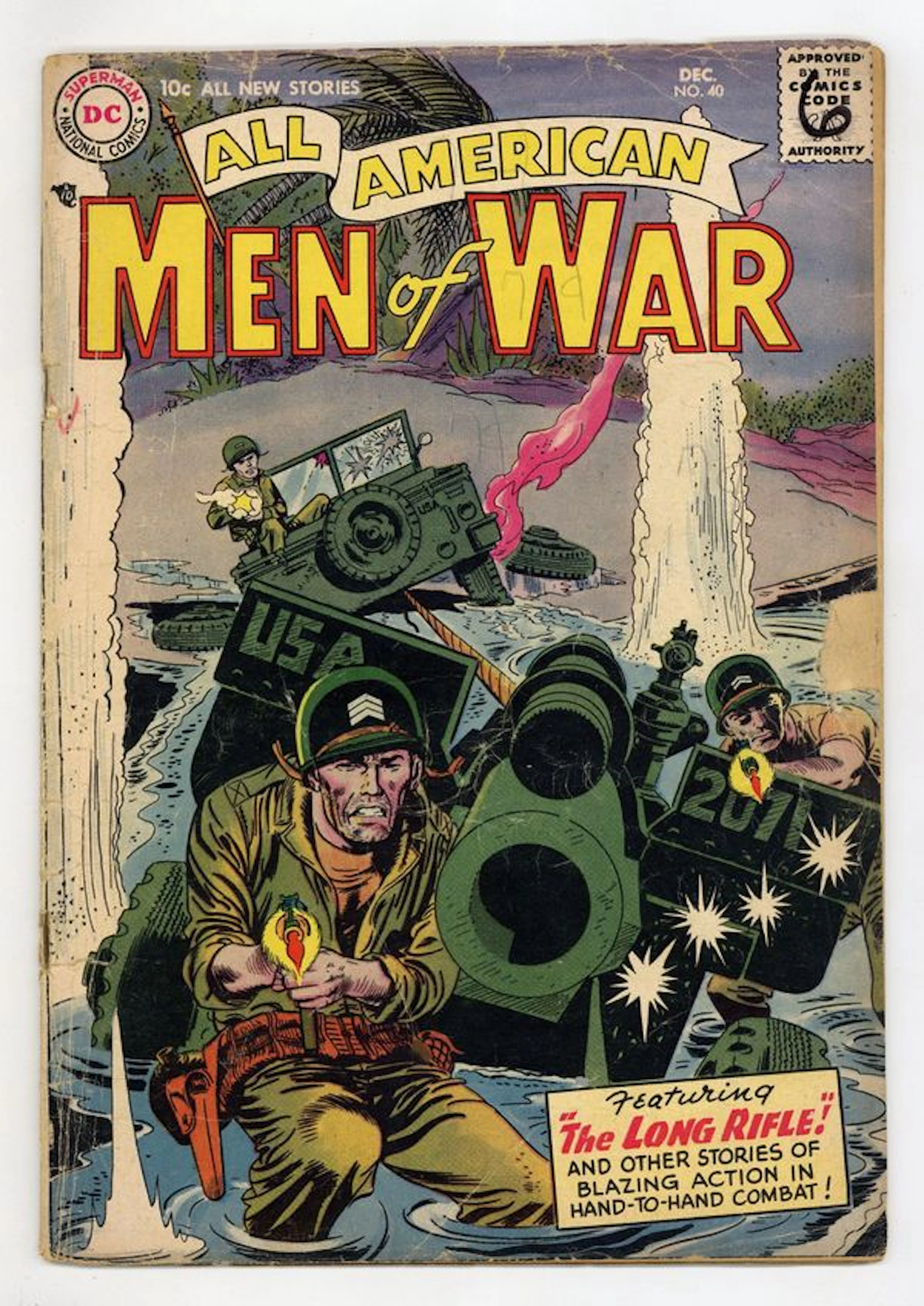 All American Men of War (1952) 40 GD 2.0