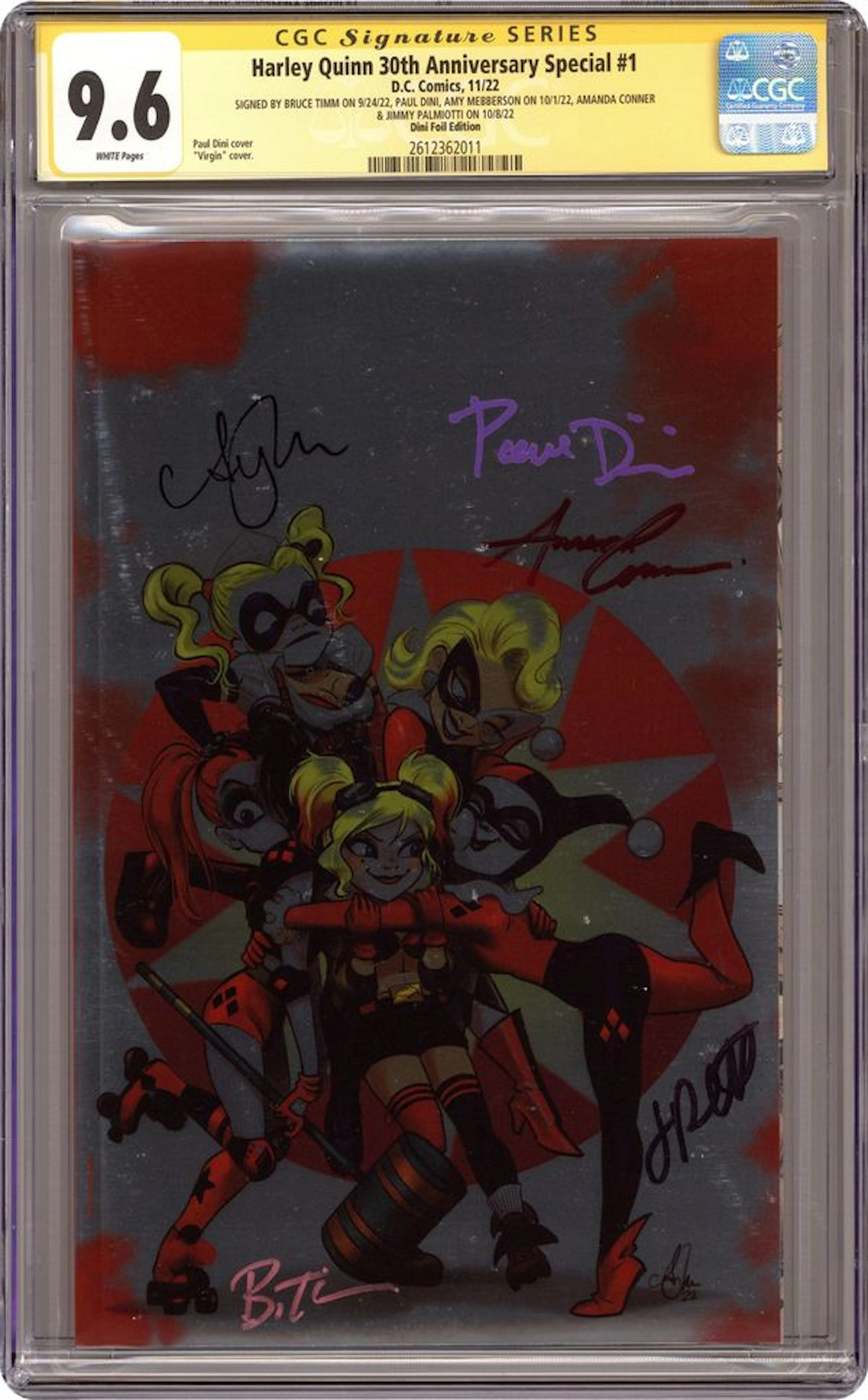 Harley Quinn 30th Anniversary Special (2022 DC) 1DINI.C CGC 9.6 SS