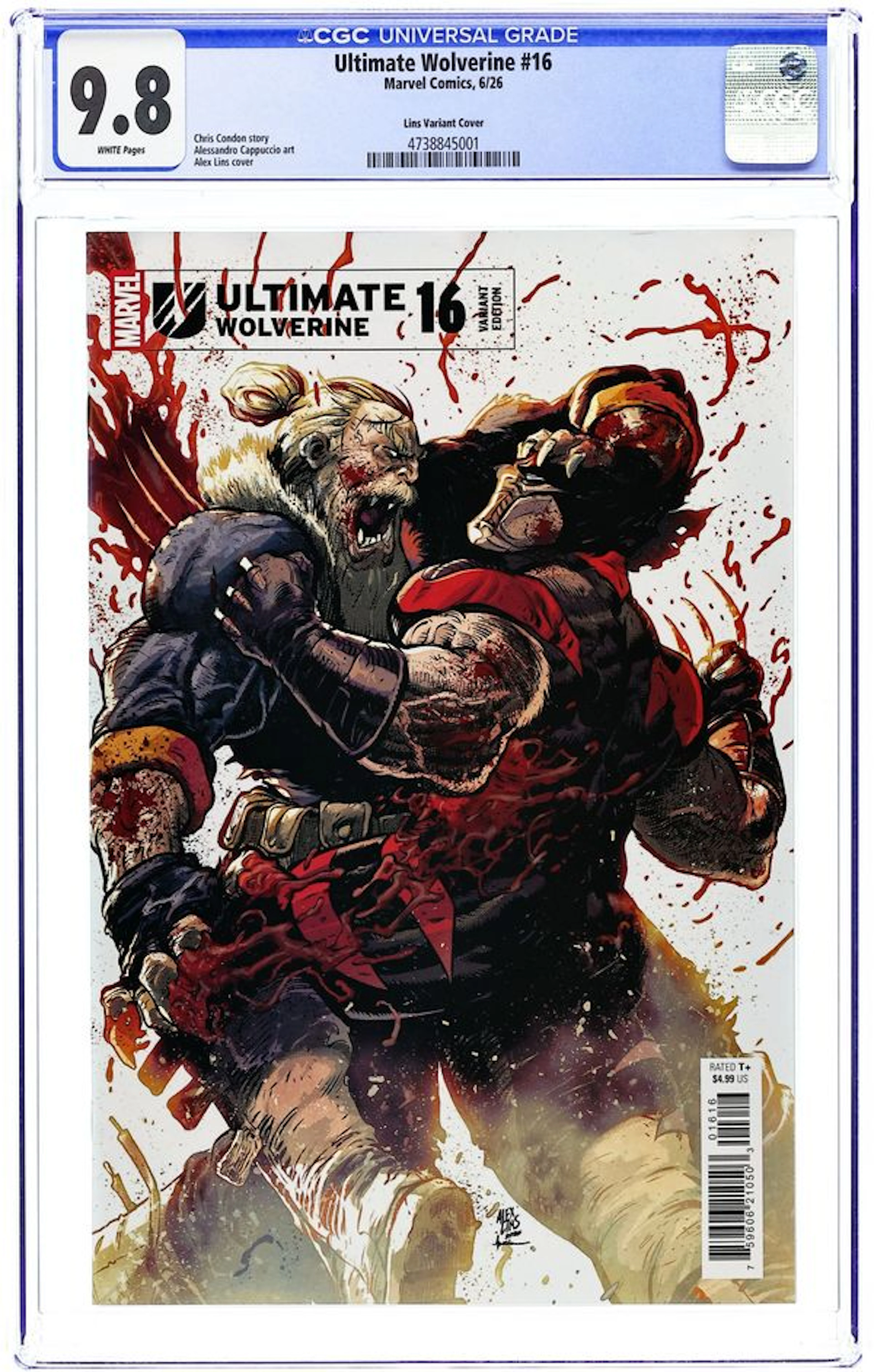 Ultimate Wolverine (2025 Marvel) 16D CGC 9.8