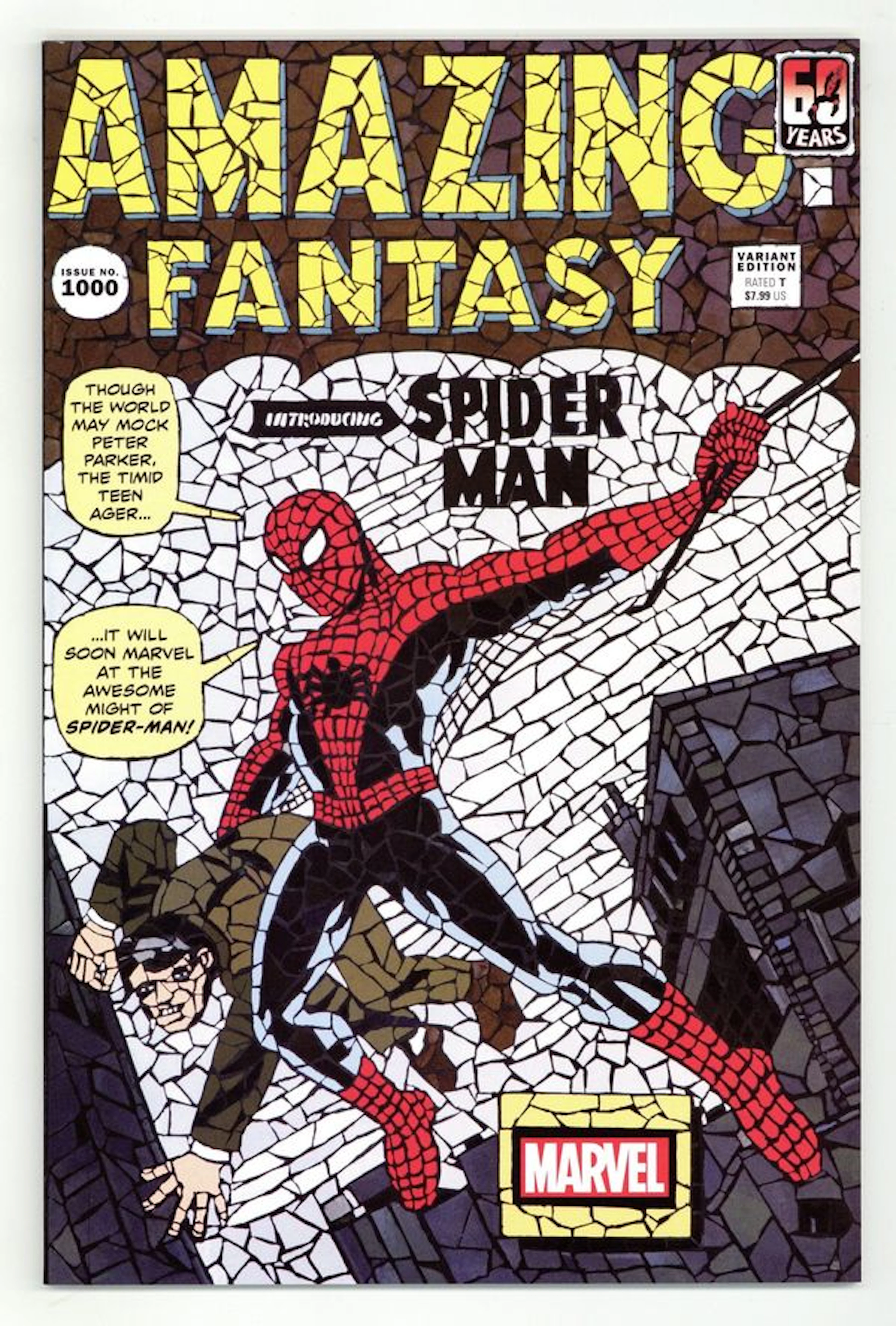 Amazing Fantasy (2022 Marvel) 1000SHATTERED NM- 9.2