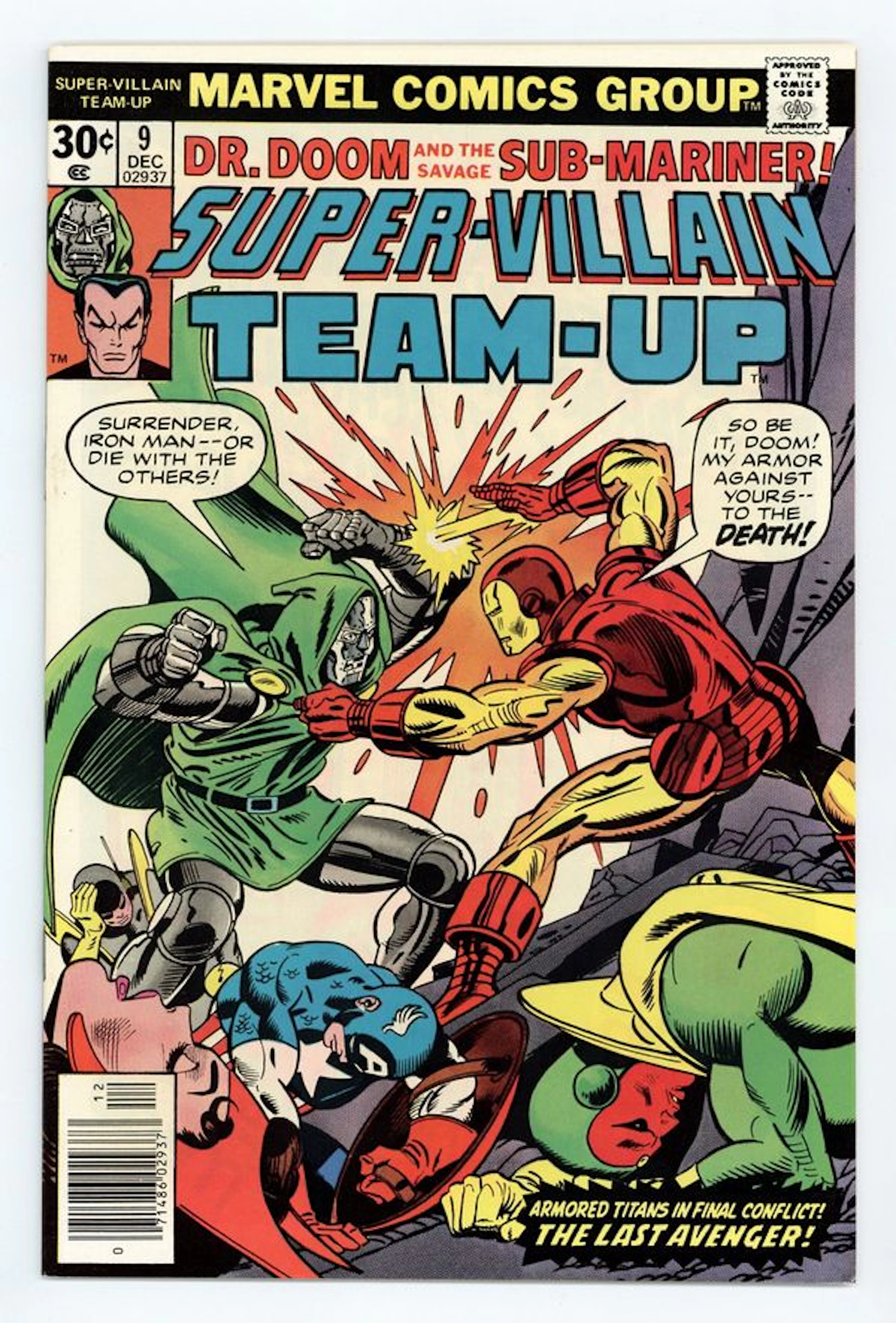 Super-Villain Team-Up (1975) 9 VF+ 8.5