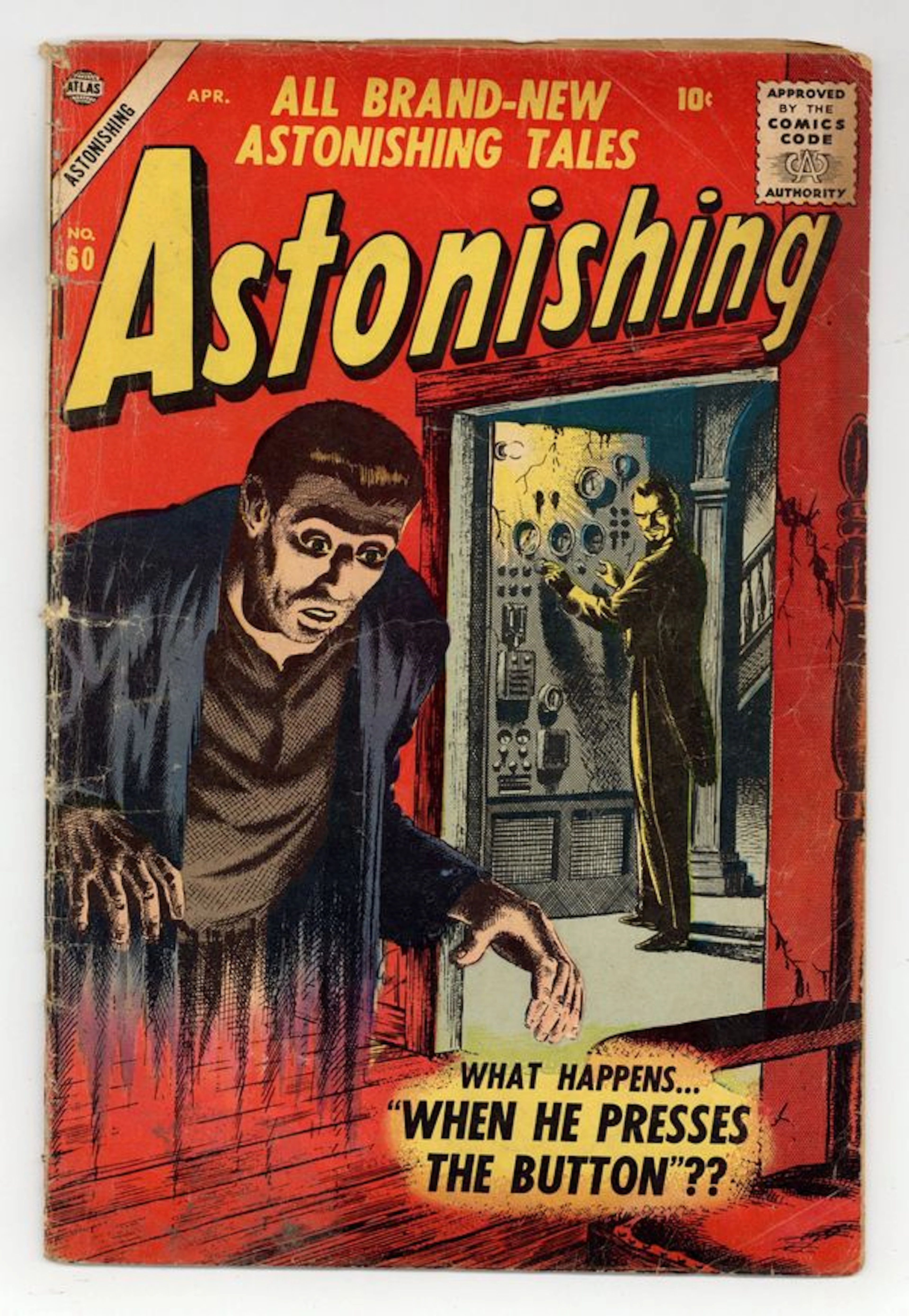 Astonishing (1951 Marvel/Atlas) 60 GD- 1.8
