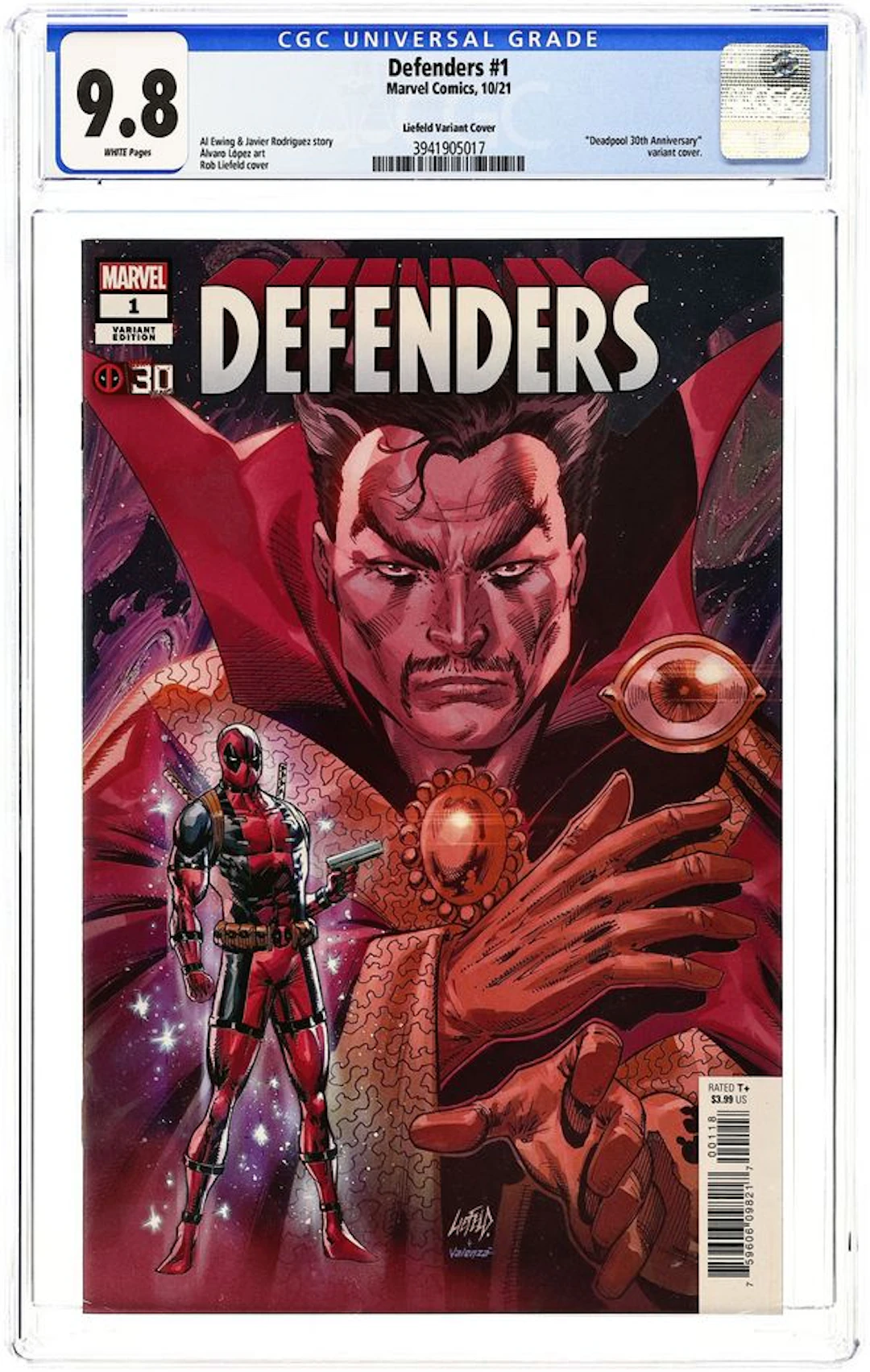 Defenders (2021 Marvel 6th Series) 1B CGC 9.8