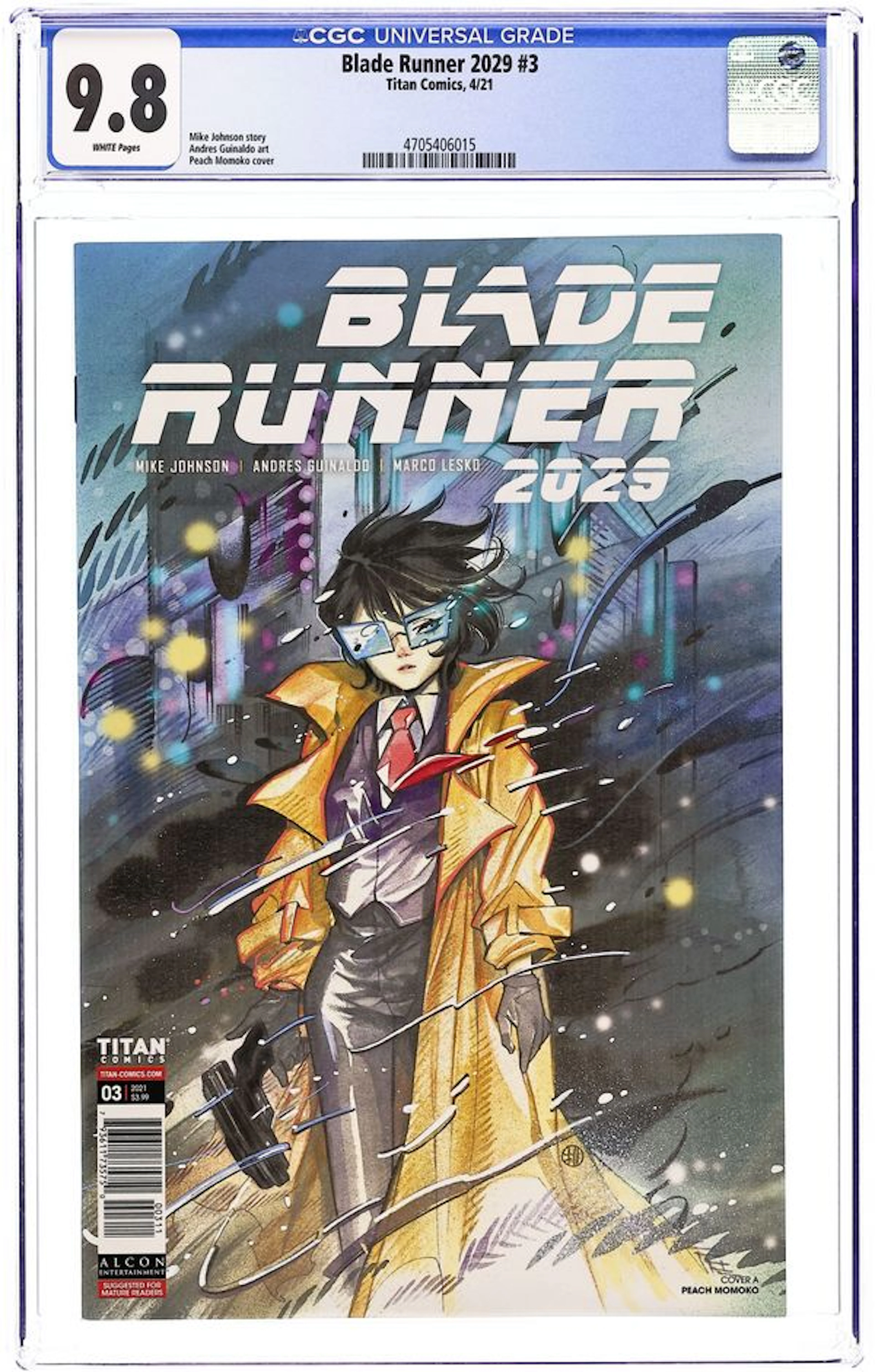 Blade Runner 2029 (2020 Titan) 3A CGC 9.8
