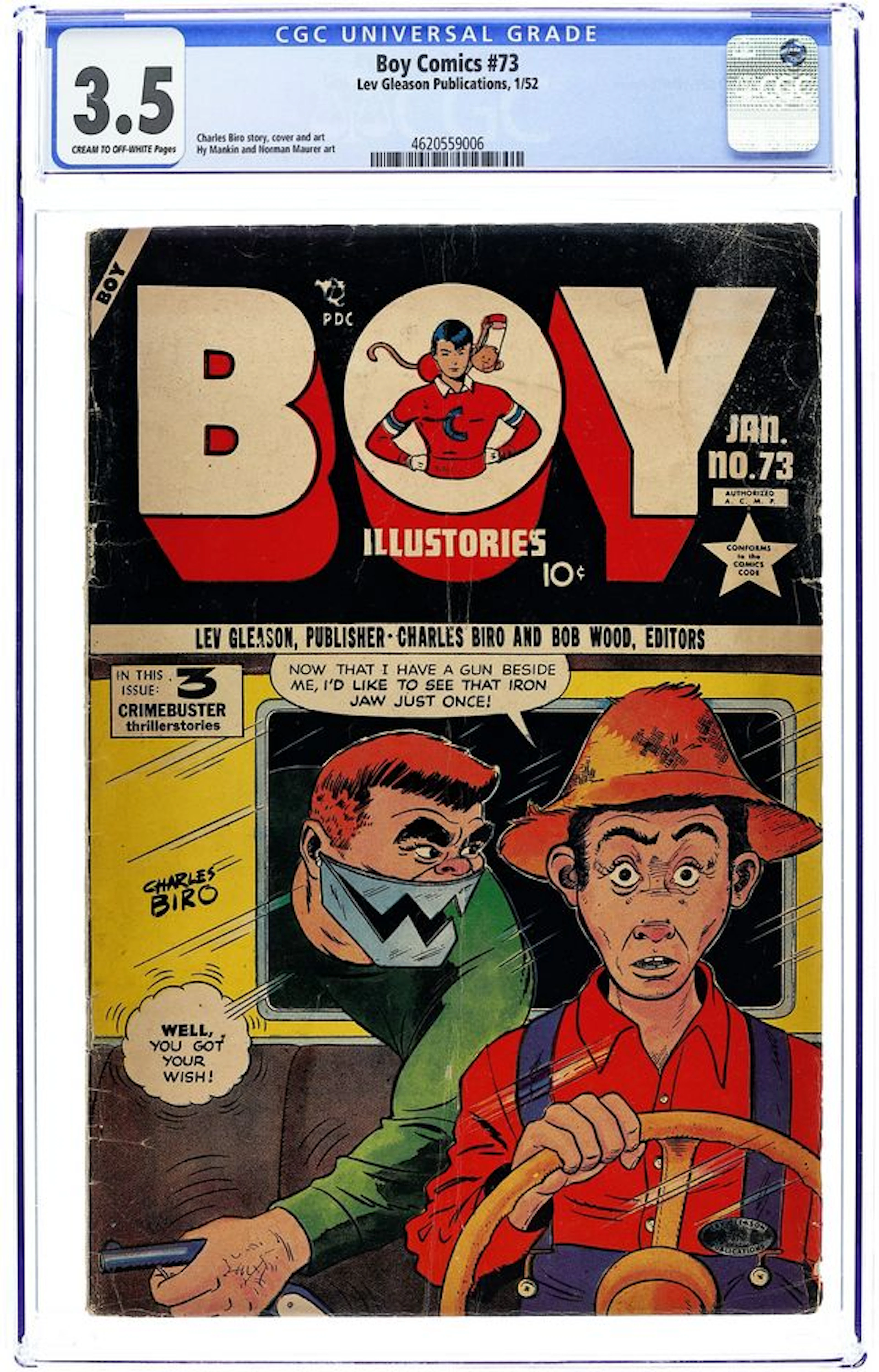Boy Comics (1942) 73 CGC 3.5