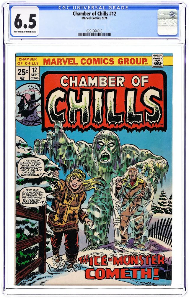 Chamber of Chills (1972 Marvel) 12 CGC 6.5