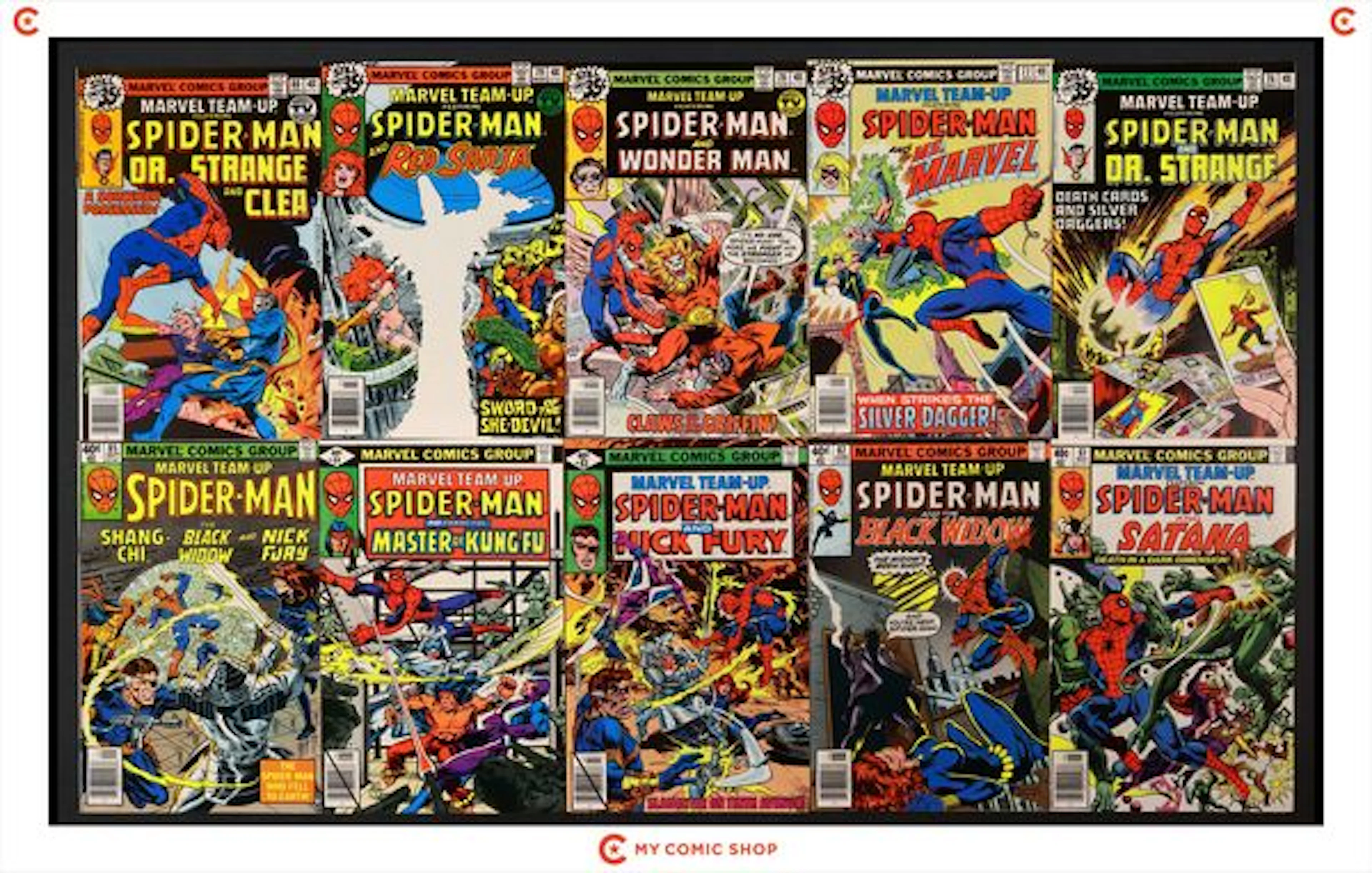 Marvel Team-Up Lot of 10