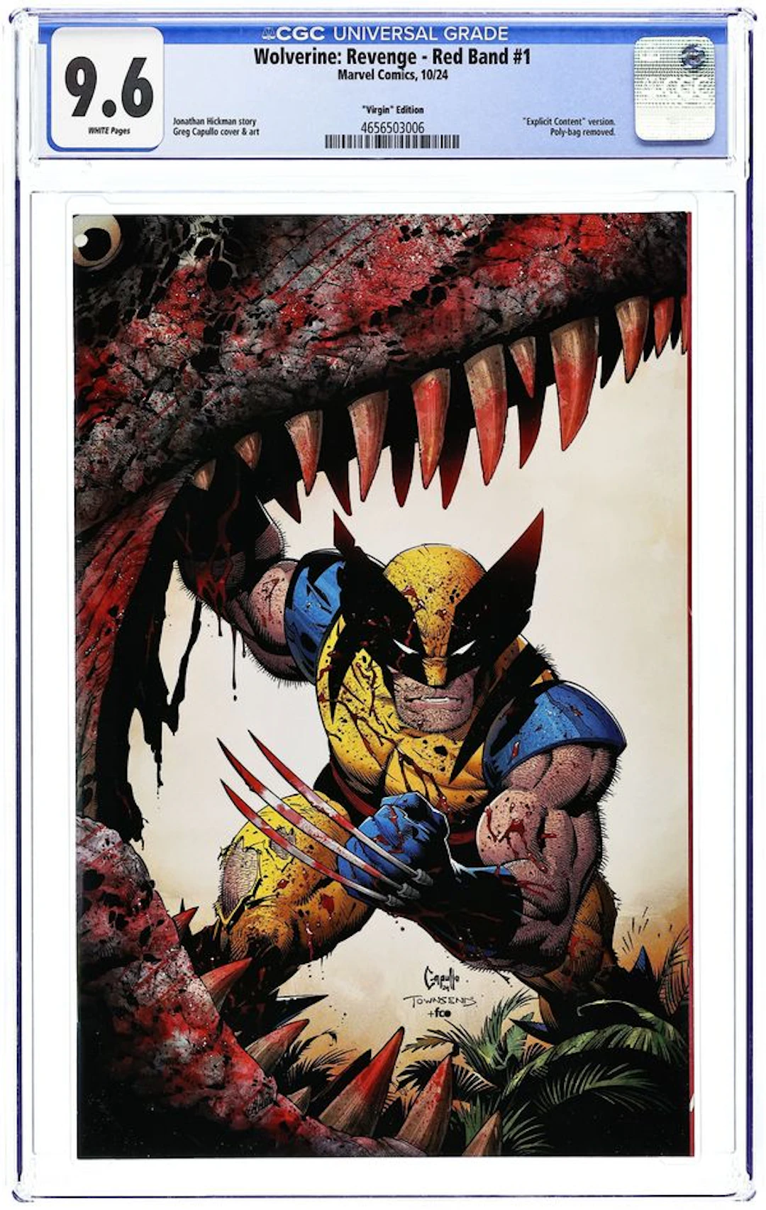 Wolverine Revenge (2024 Marvel) 1.RB.C CGC 9.6