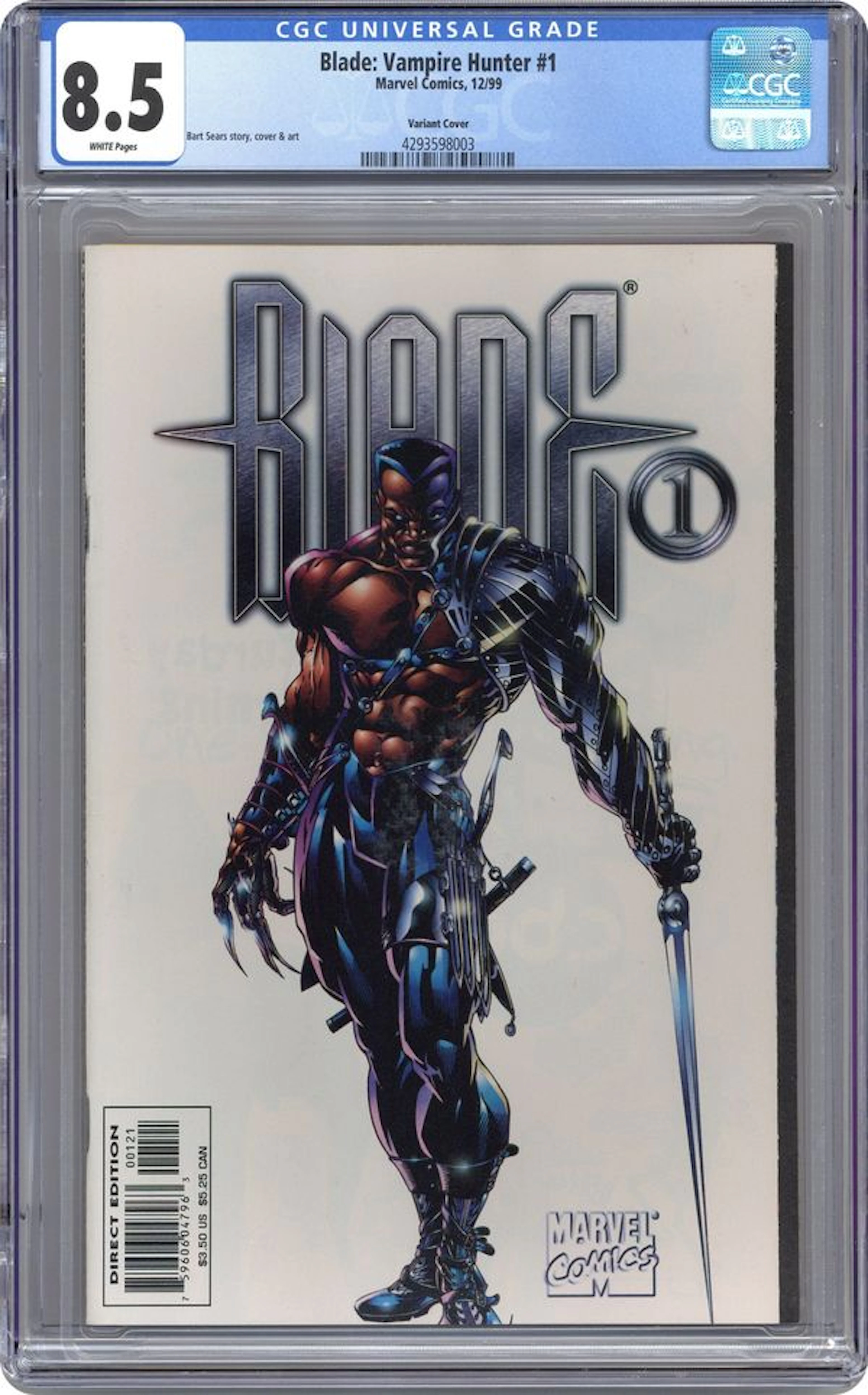 Blade Vampire Hunter (1999) 1B CGC 8.5