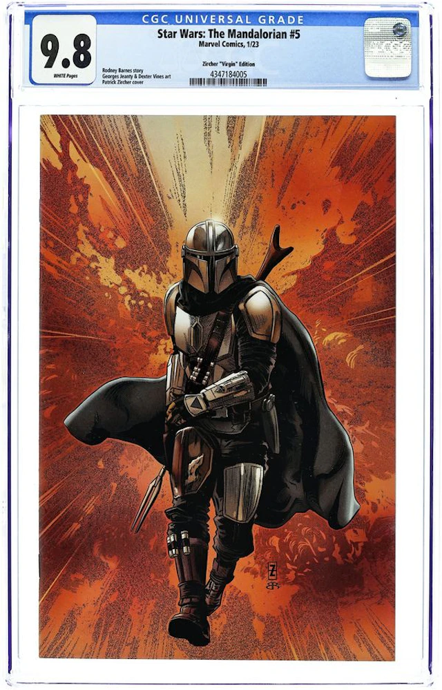 Star Wars The Mandalorian (2022 Marvel) 5ILLUMINATI.B CGC 9.8