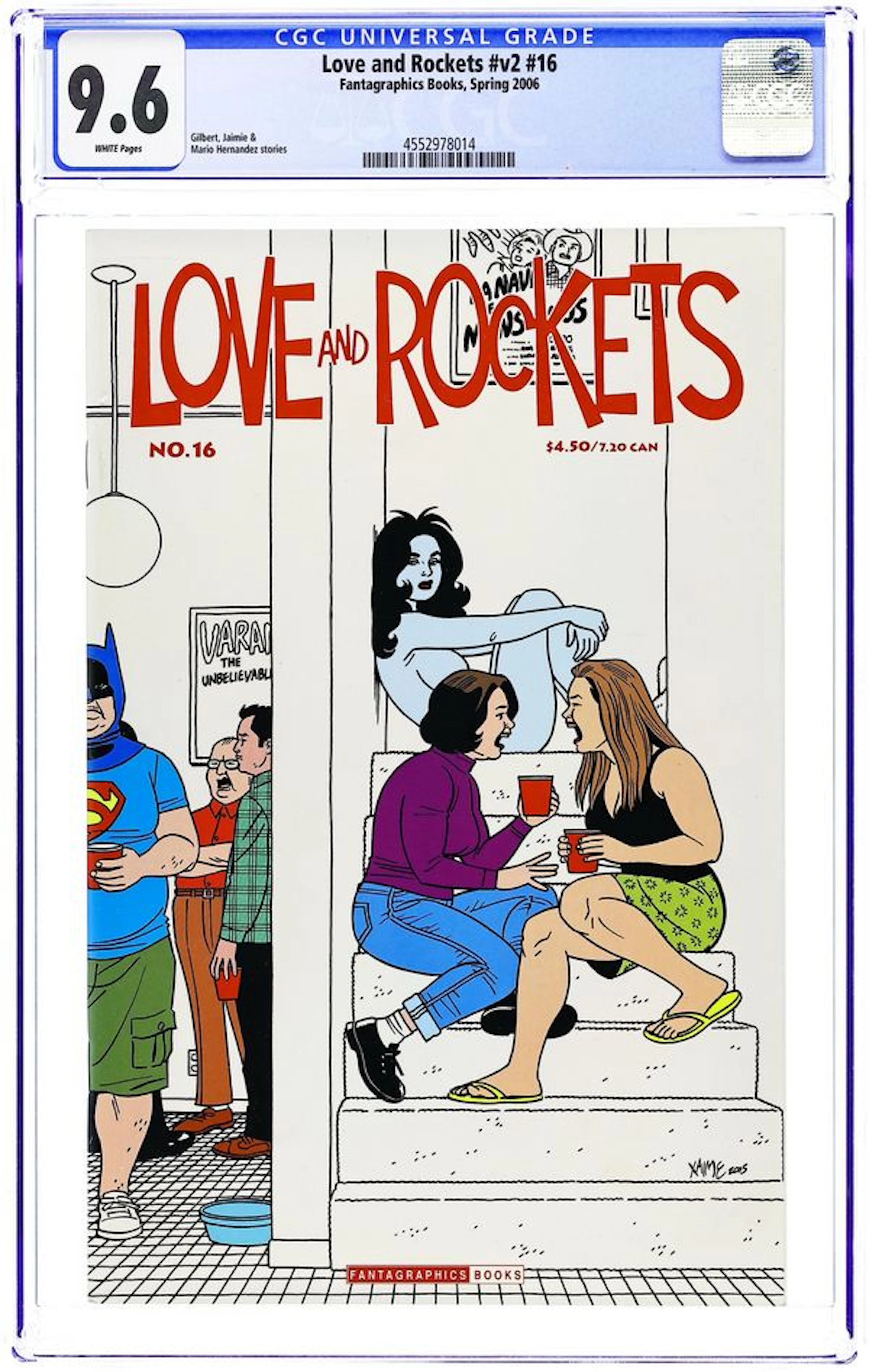 Love and Rockets (2001-2007 2nd Series) Comic-Sized 16 CGC 9.6