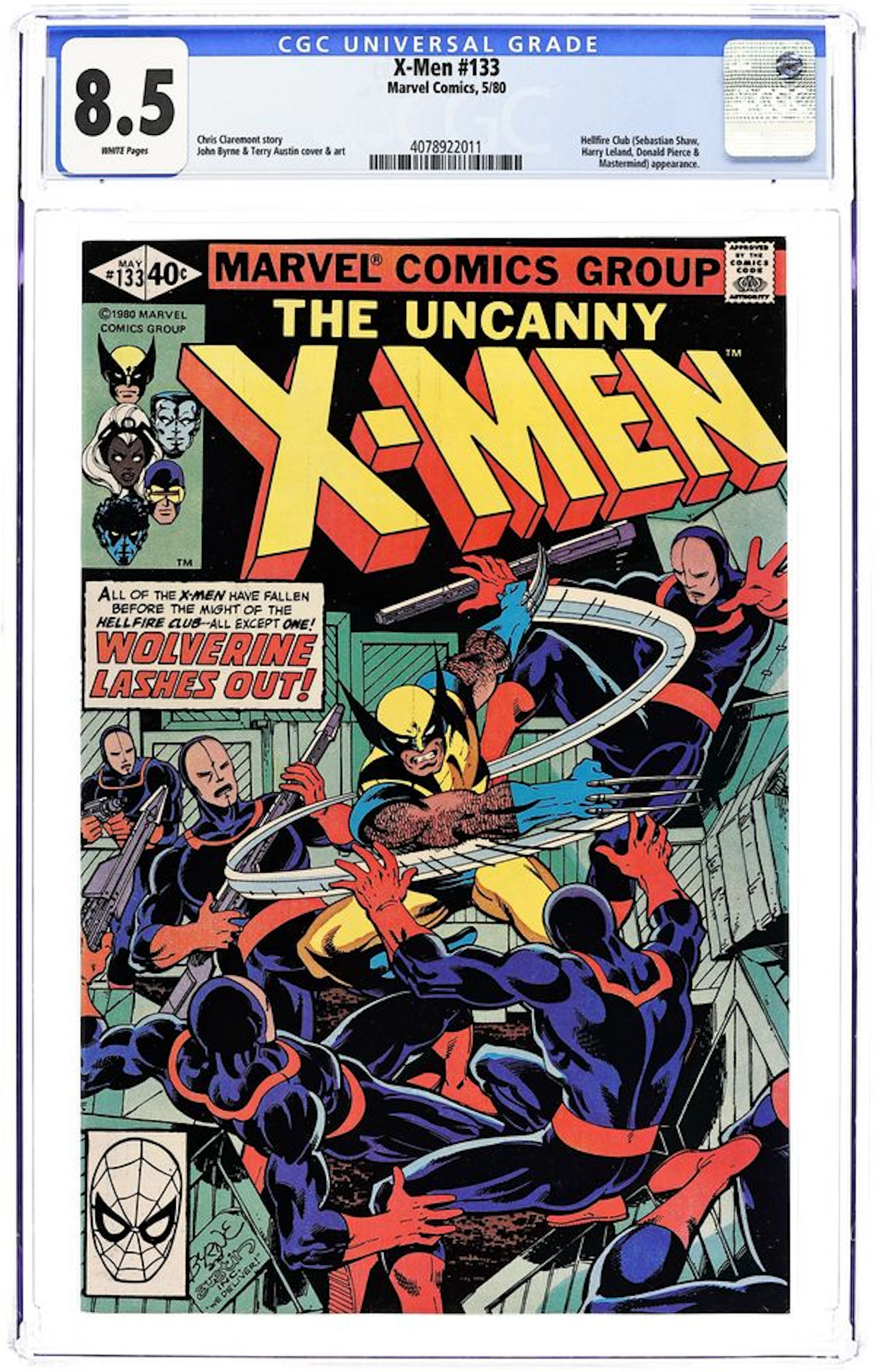 Uncanny X-Men (1963 1st Series) 133D CGC 8.5