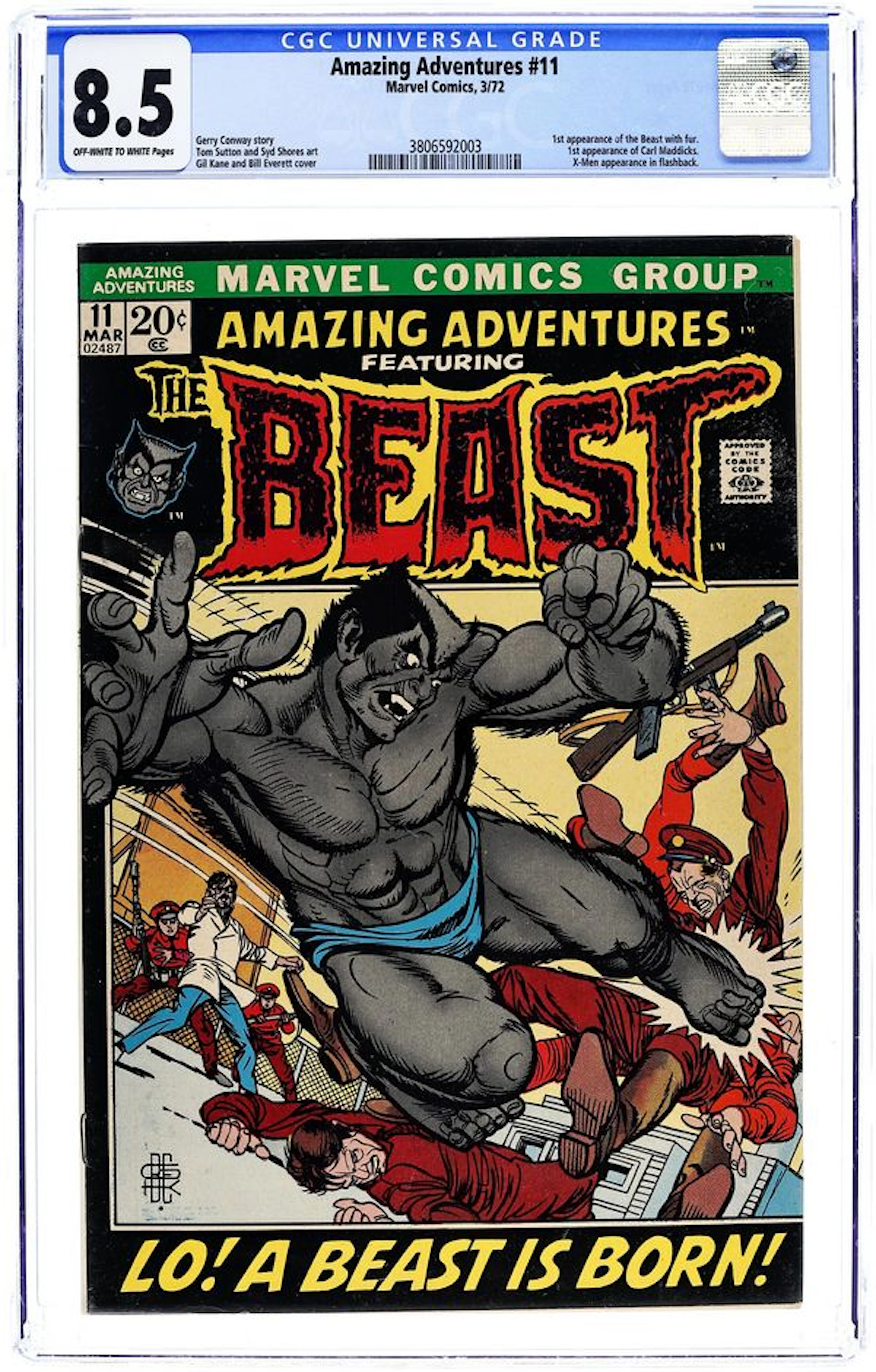 Amazing Adventures (1970 2nd Series) 11 CGC 8.5