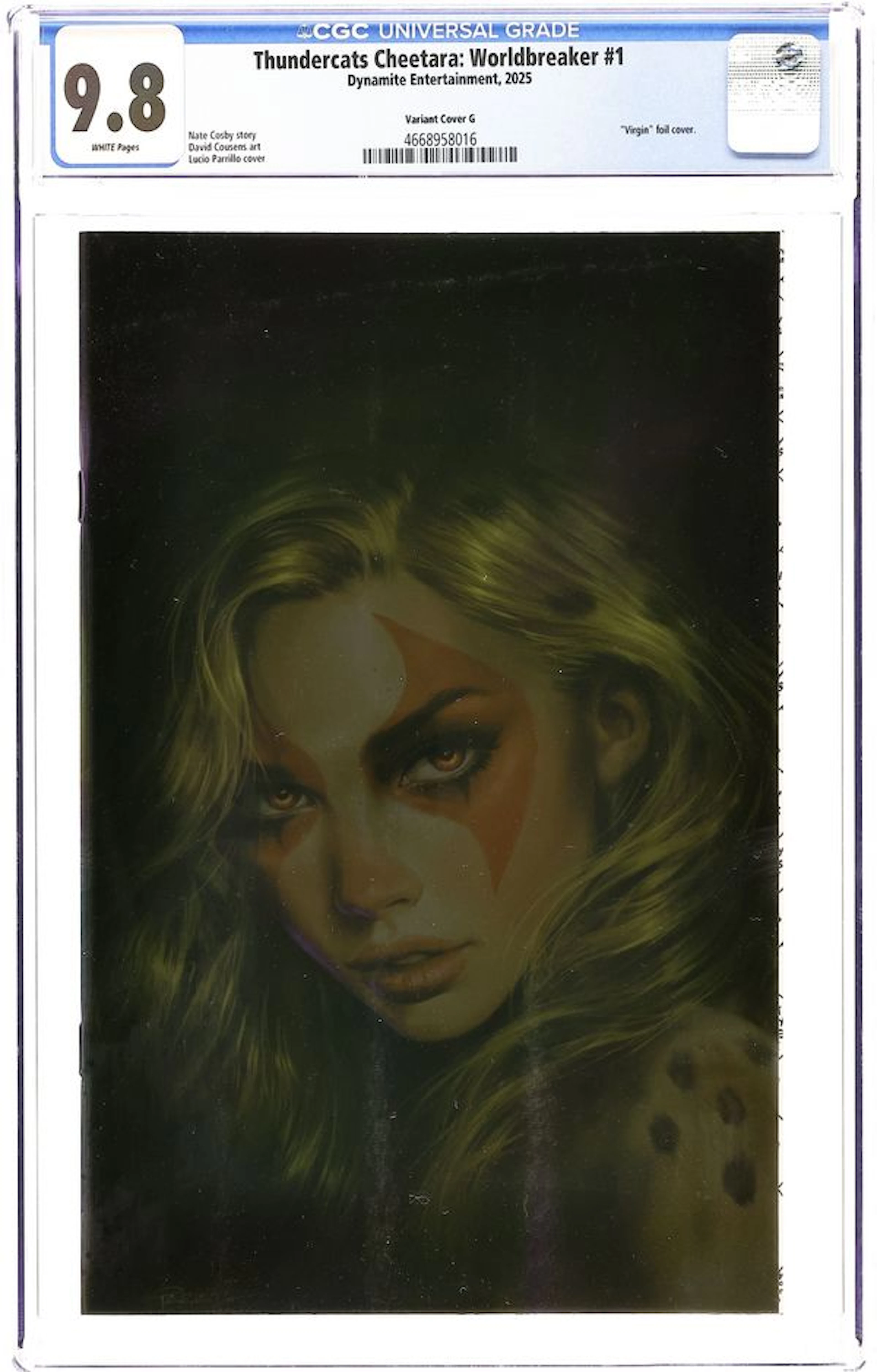 Cheetara Worldbreaker (2025 Dynamite) 1G CGC 9.8