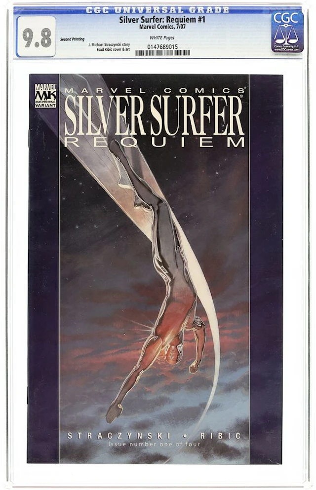 Silver Surfer Requiem (2007) 1B CGC 9.8