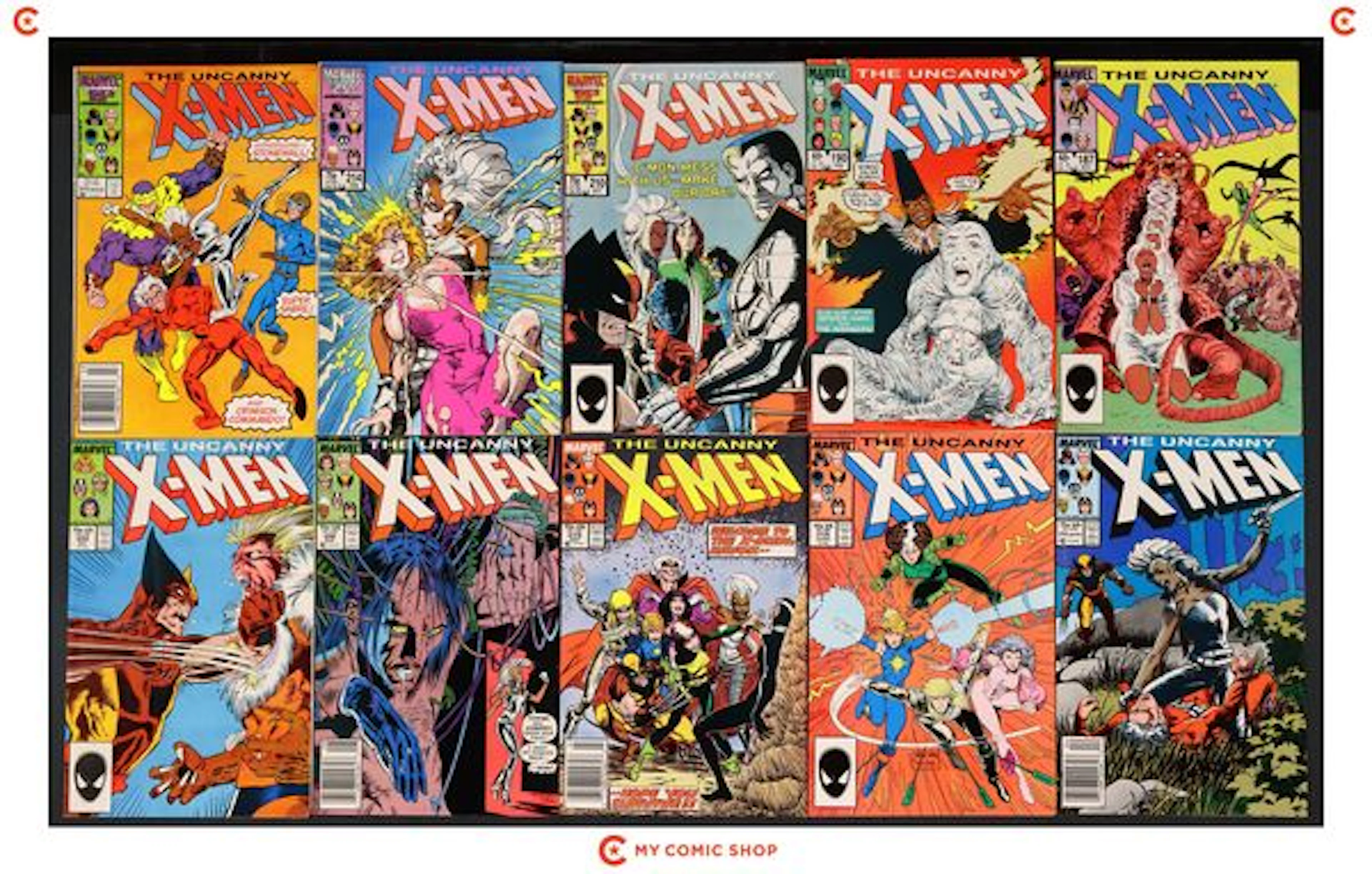 Uncanny X-Men Lot of 10