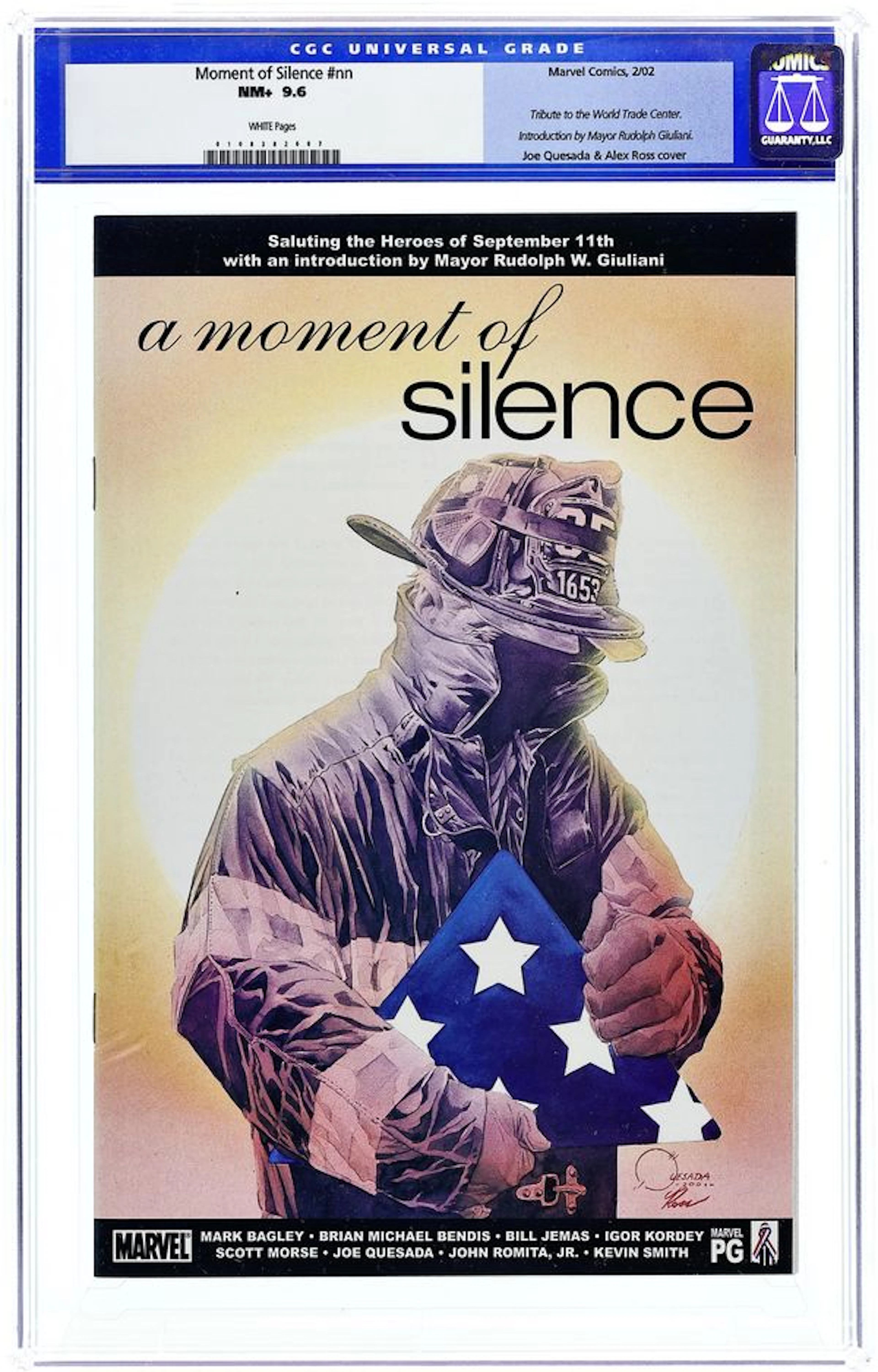 Moment of Silence (2002) 1 CGC 9.6