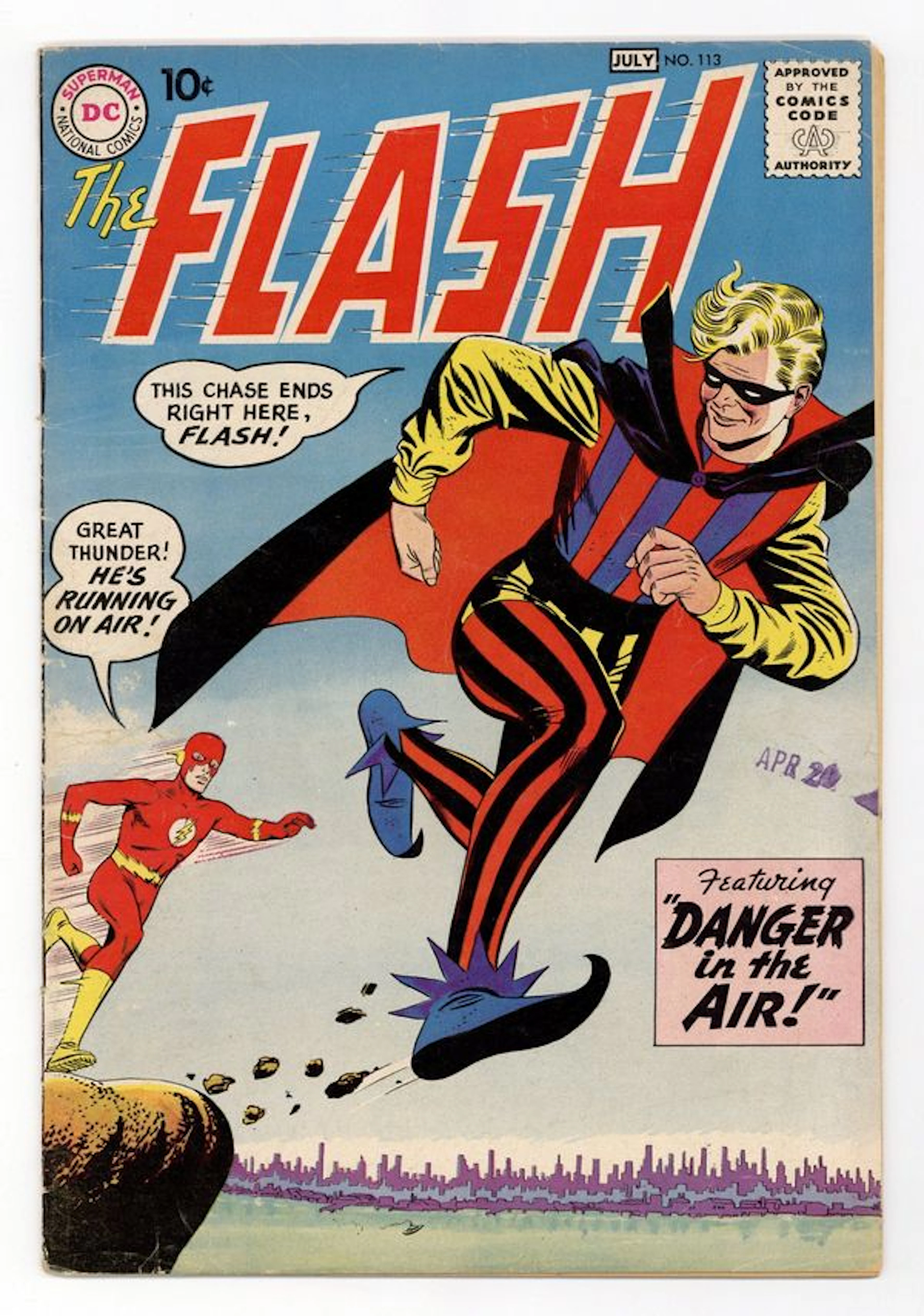 Flash (1959 1st Series DC) 113 GD/VG 3.0