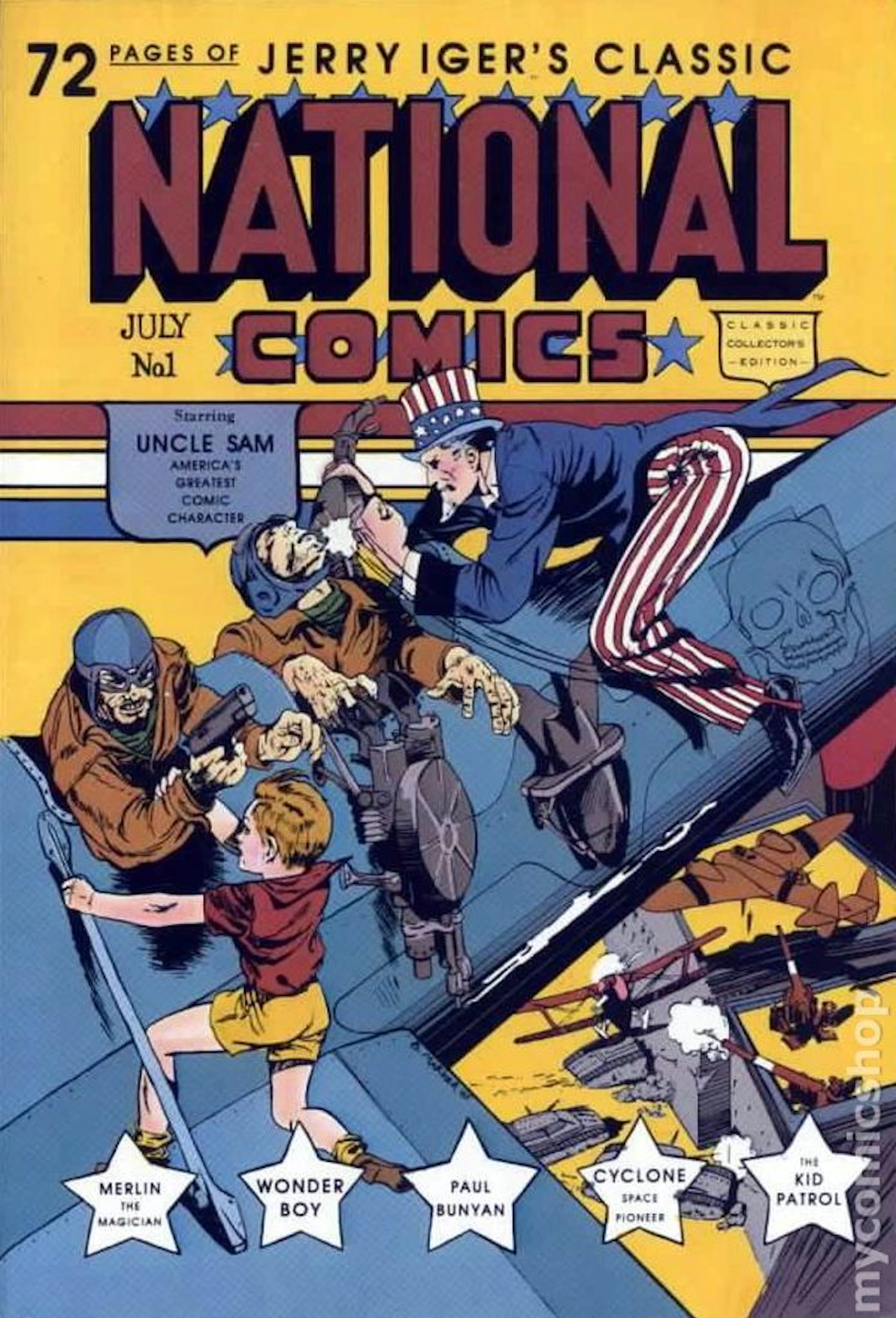 Jerry Iger's Classic National Comics SC (1985 Blackthorne) 1-1ST FN- 5.5