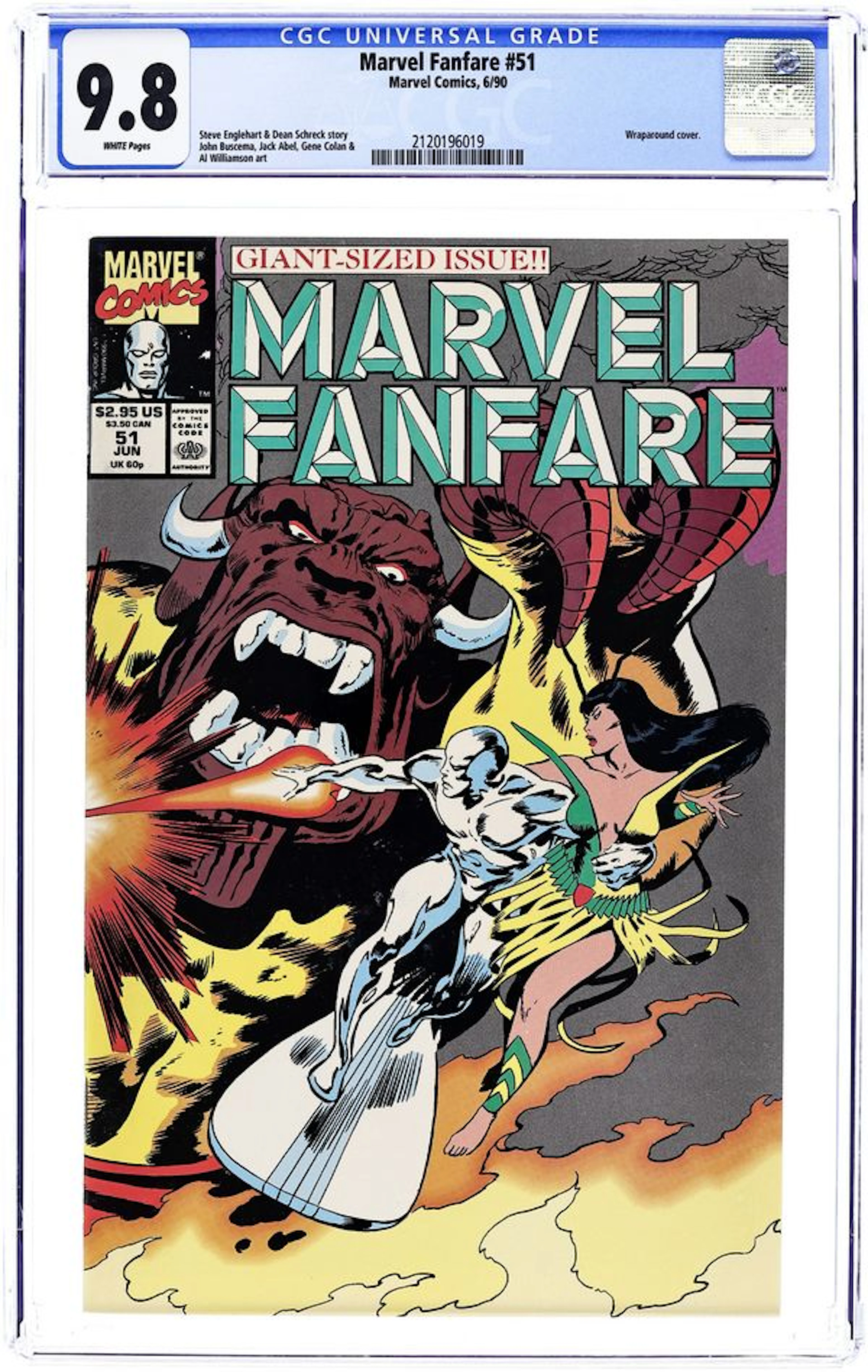 Marvel Fanfare (1982 1st Series) 51 CGC 9.8