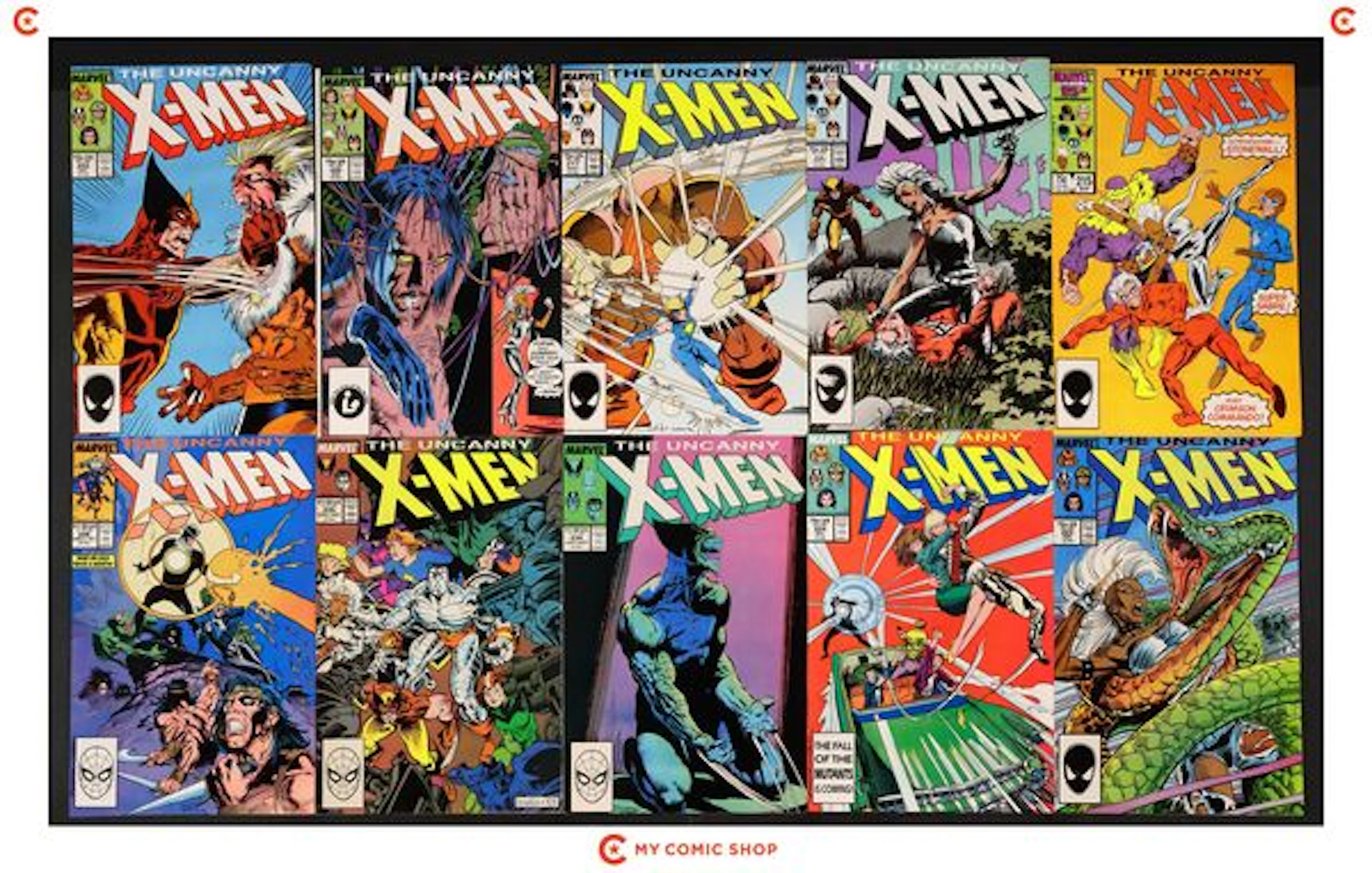 Uncanny X-Men Lot of 10