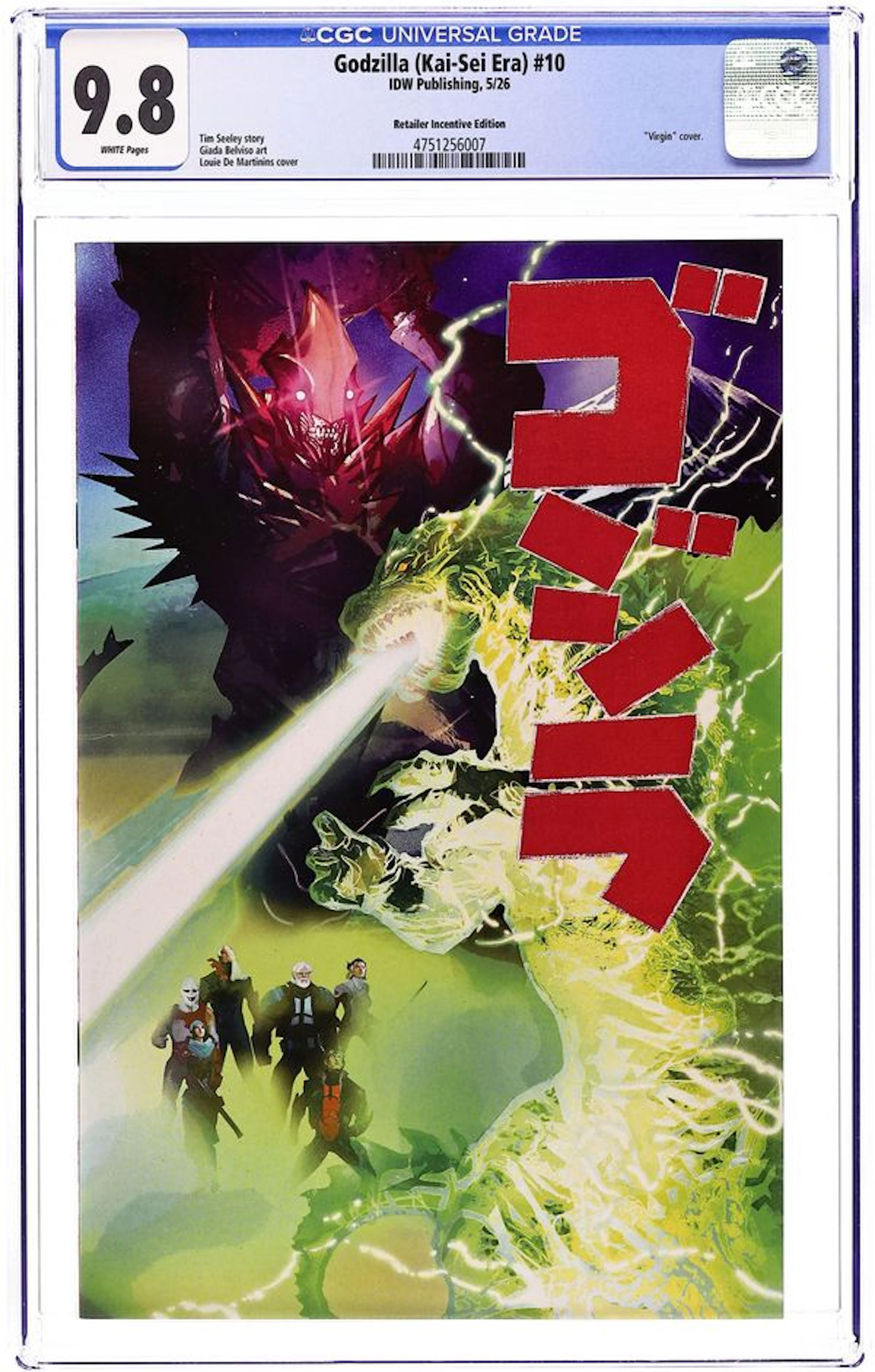 Godzilla Kai-Sei Era (2025 IDW) 10RI CGC 9.8