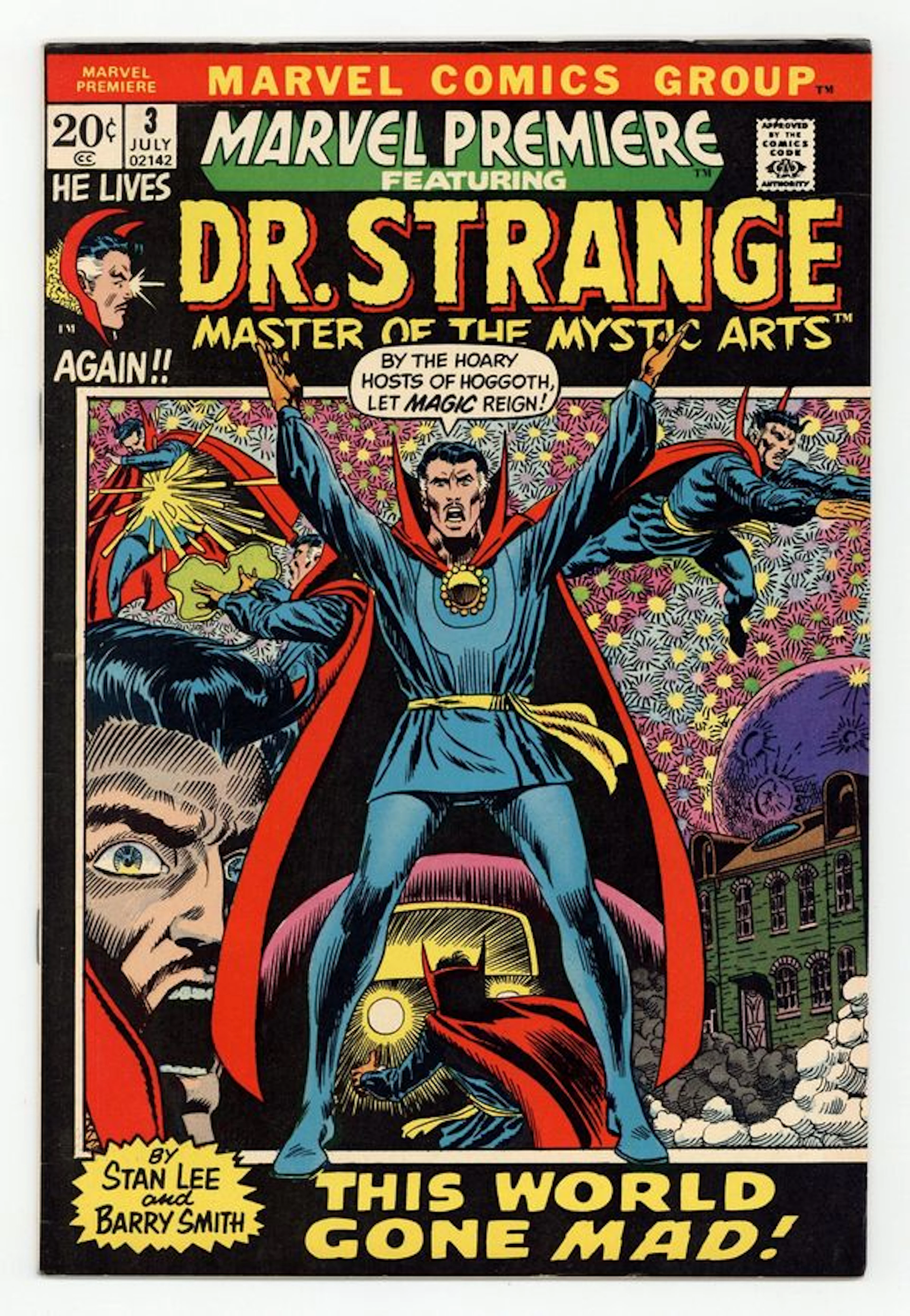 Marvel Premiere (1972) 3 FN 6.0