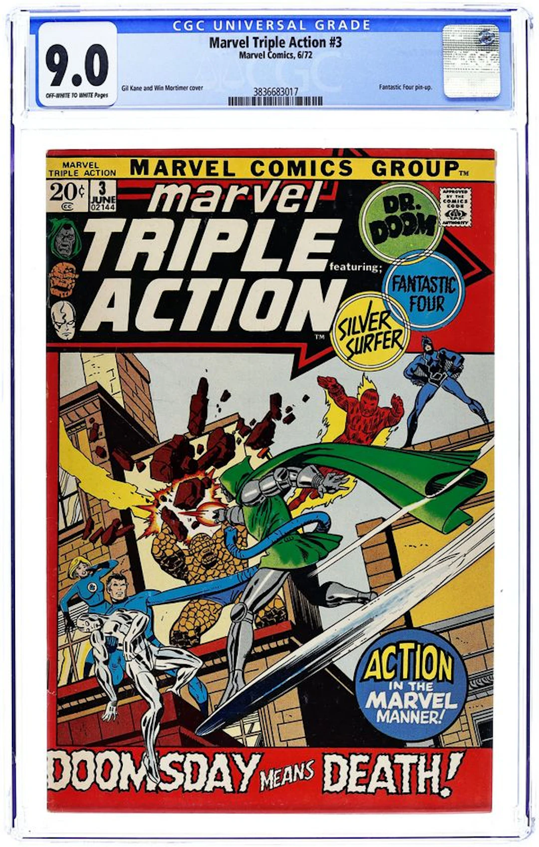 Marvel Triple Action (1972) 3 CGC 9.0