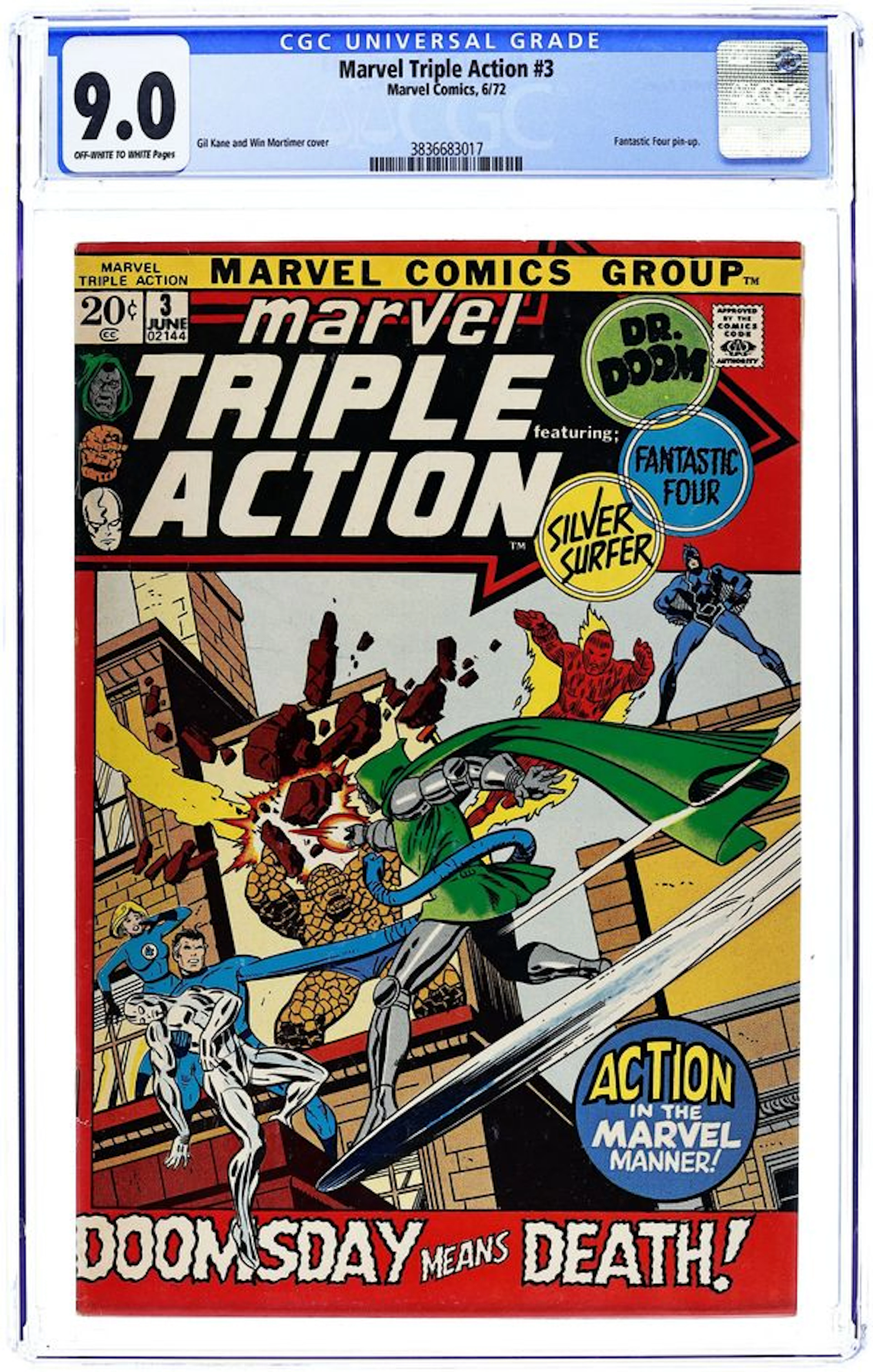 Marvel Triple Action (1972) 3 CGC 9.0