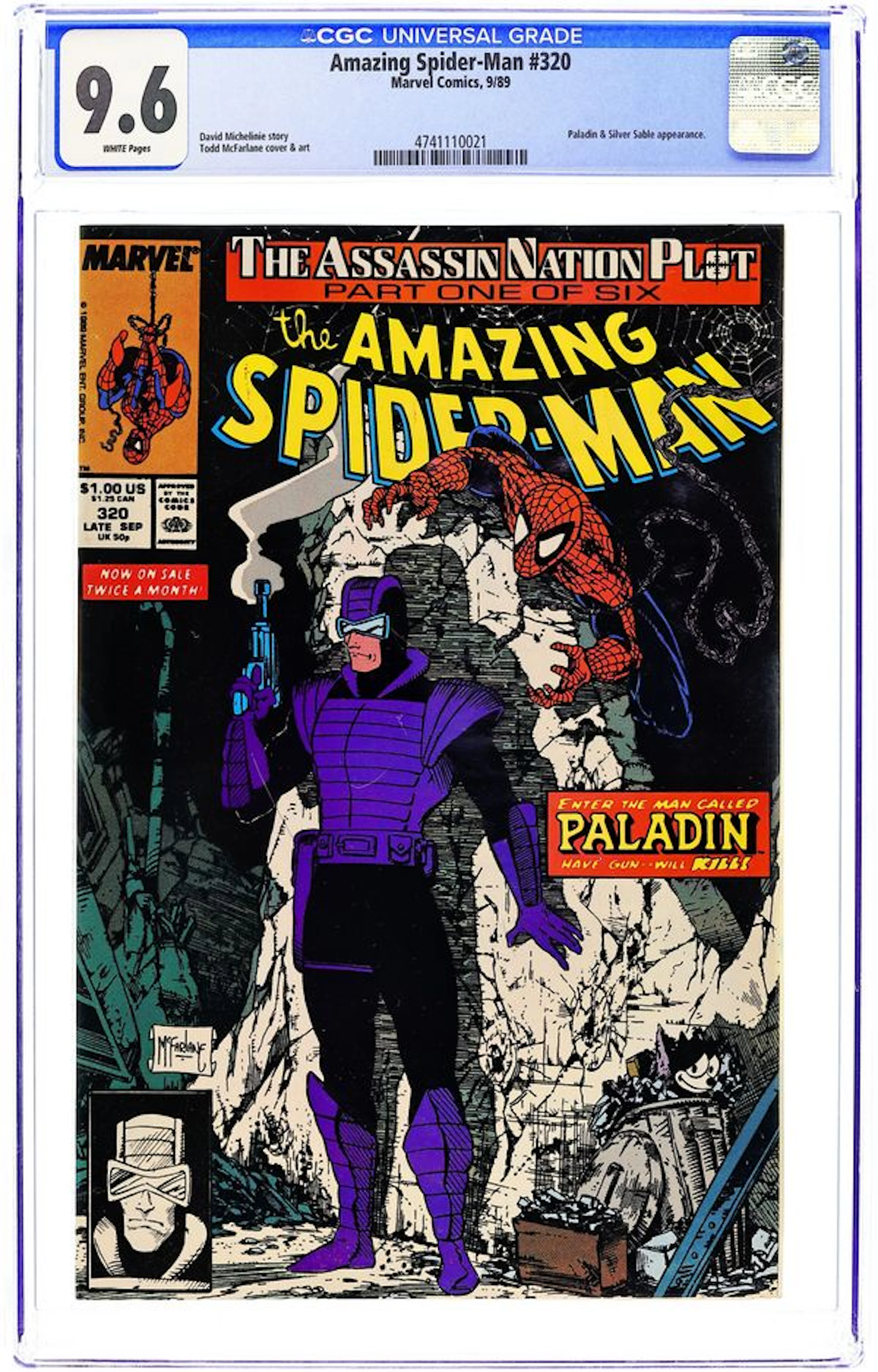 Amazing Spider-Man (1963 1st Series) 320D CGC 9.6
