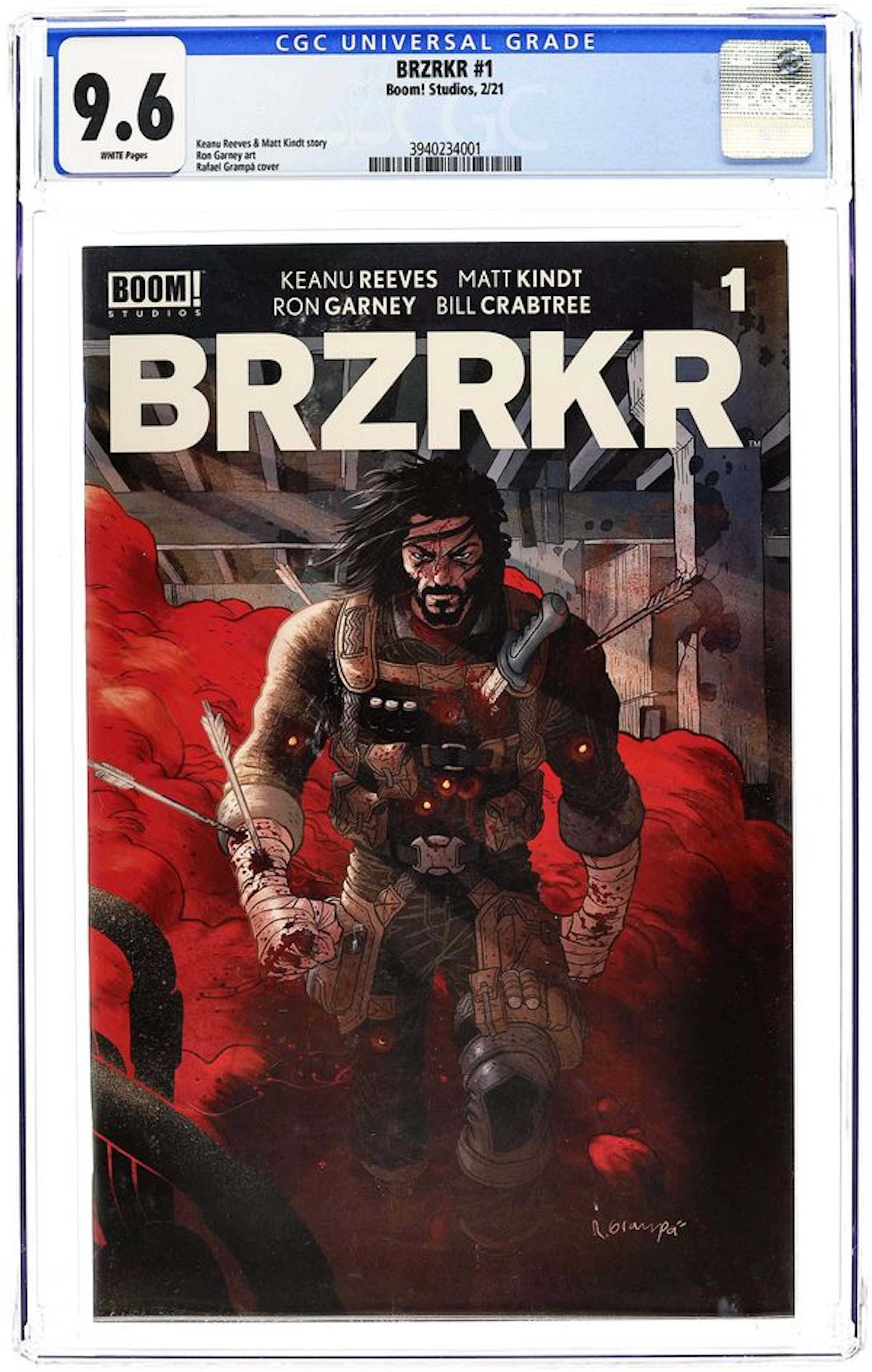Brzrkr (2021 Boom) 1A CGC 9.6