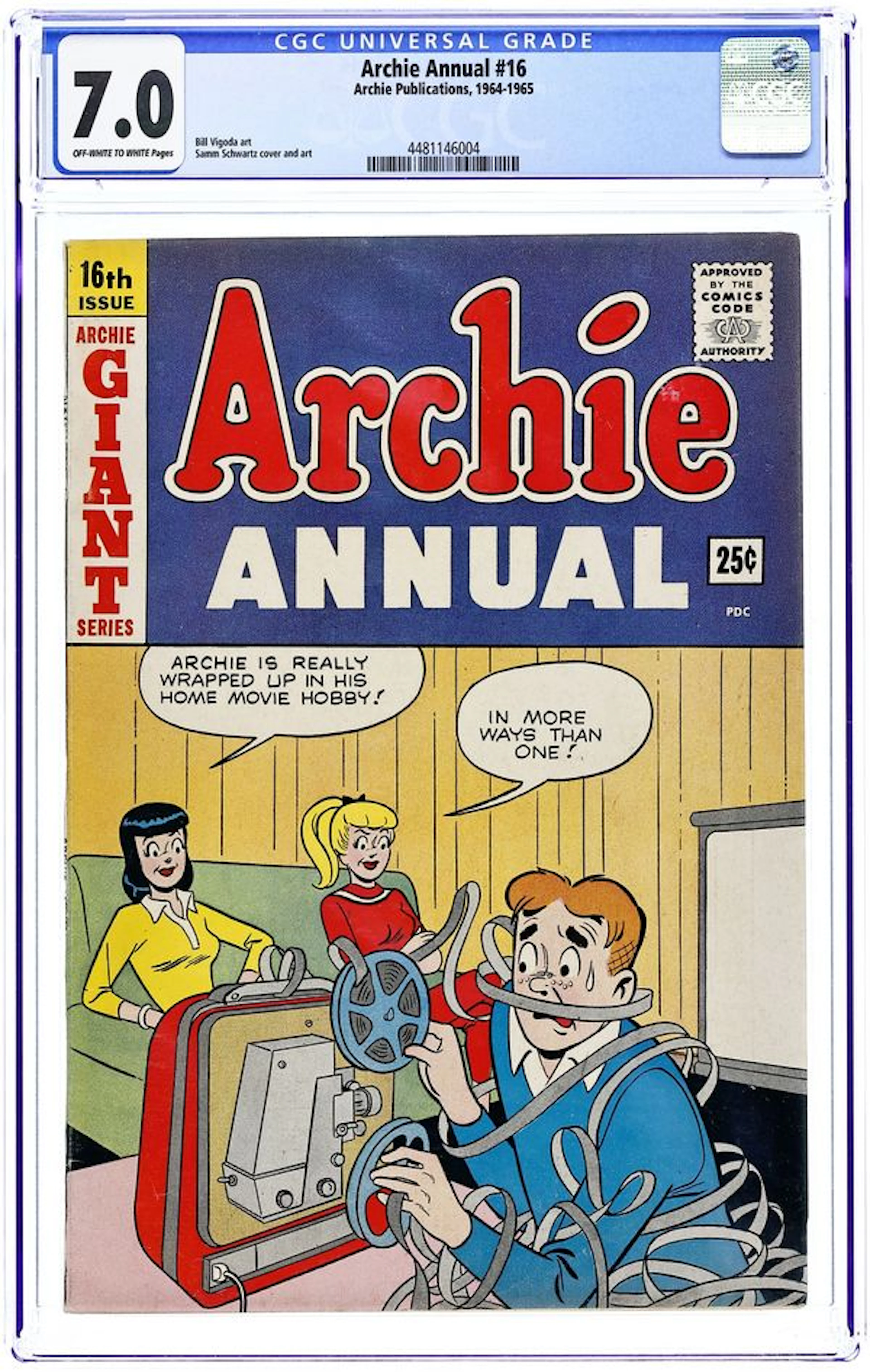 Archie Annual (1950) 16 CGC 7.0
