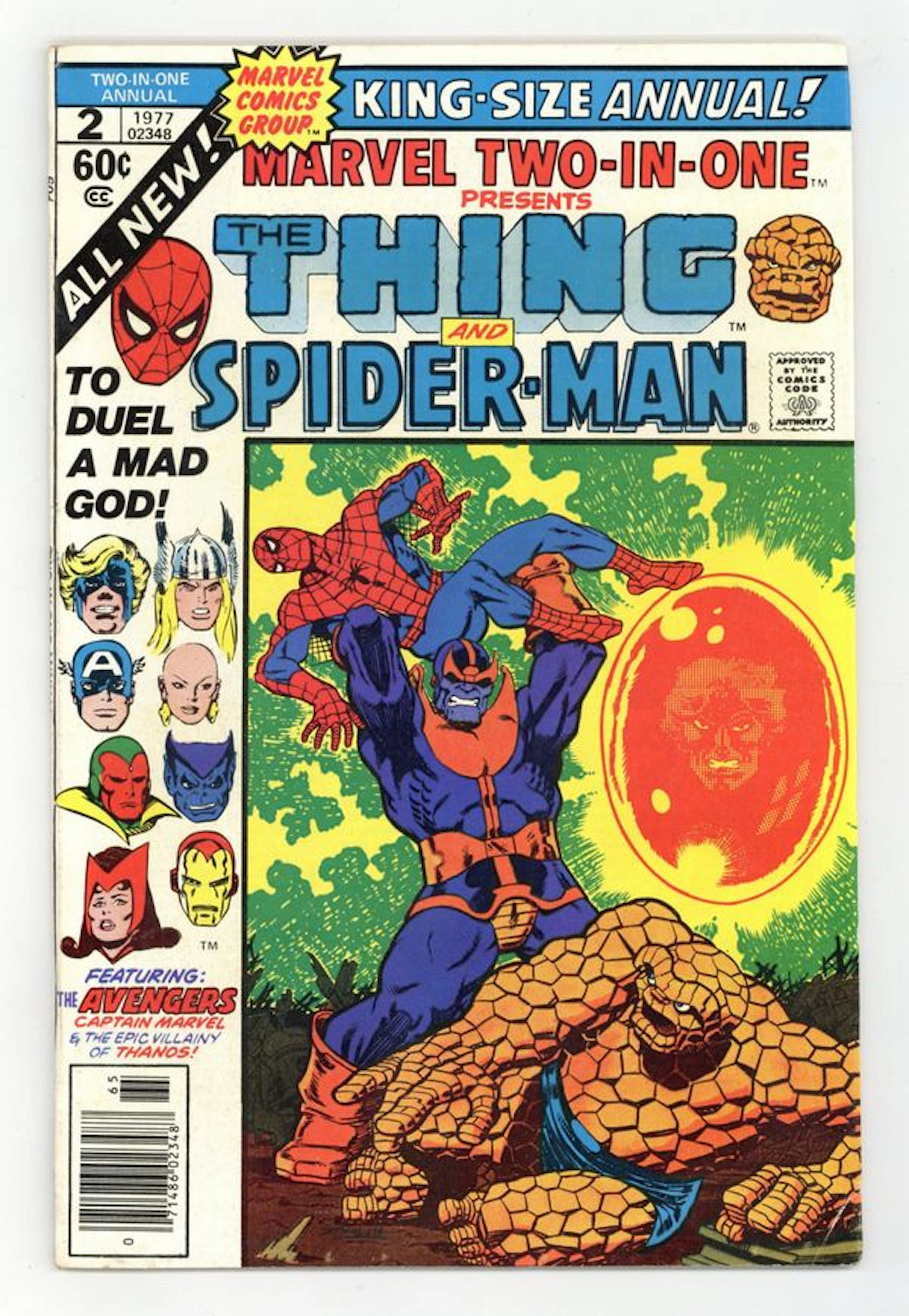 Marvel Two-in-One (1974 1st Series) Annual 2 VG/FN 5.0