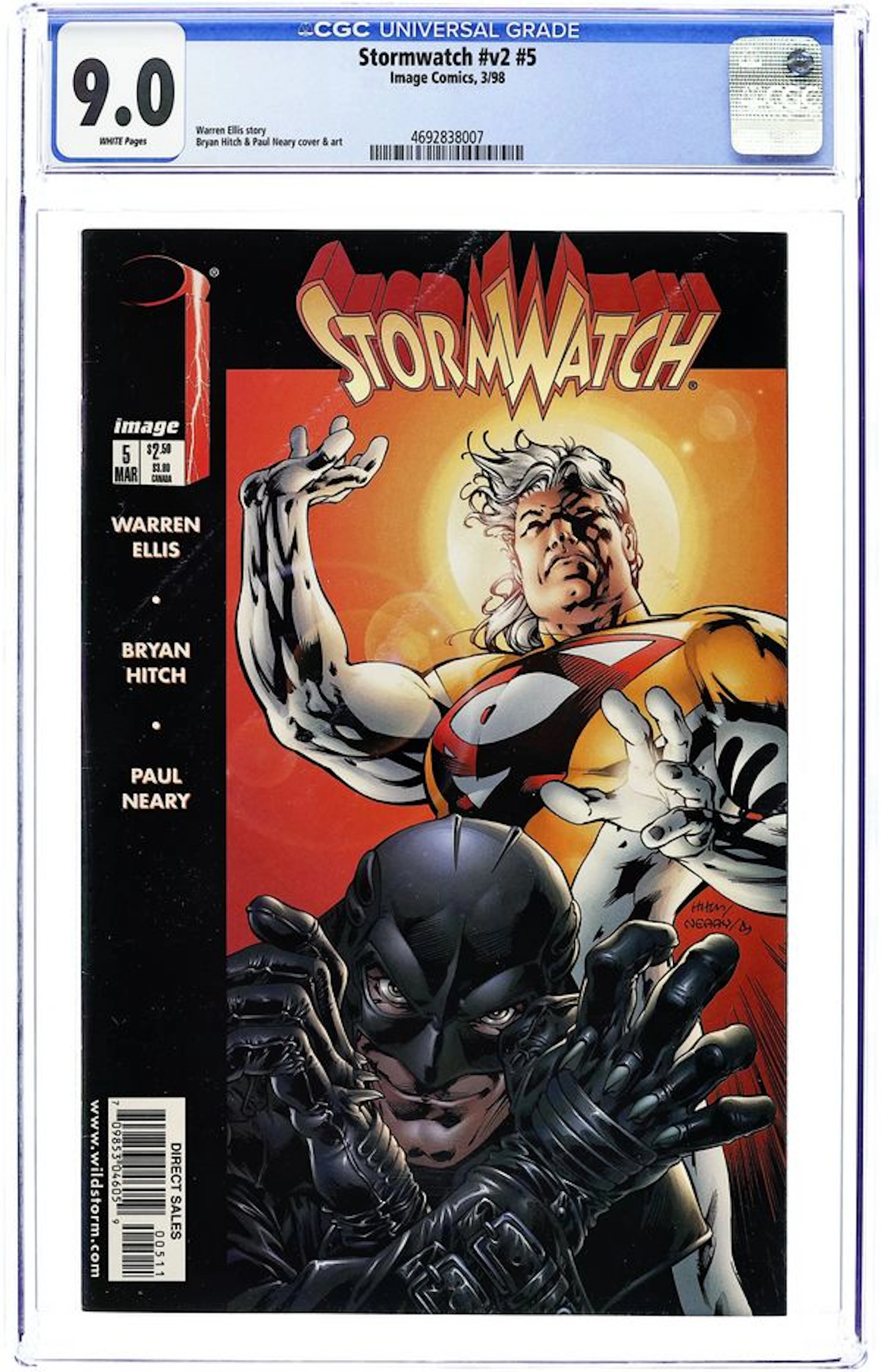 Stormwatch (1997 2nd Series) 5A CGC 9.0