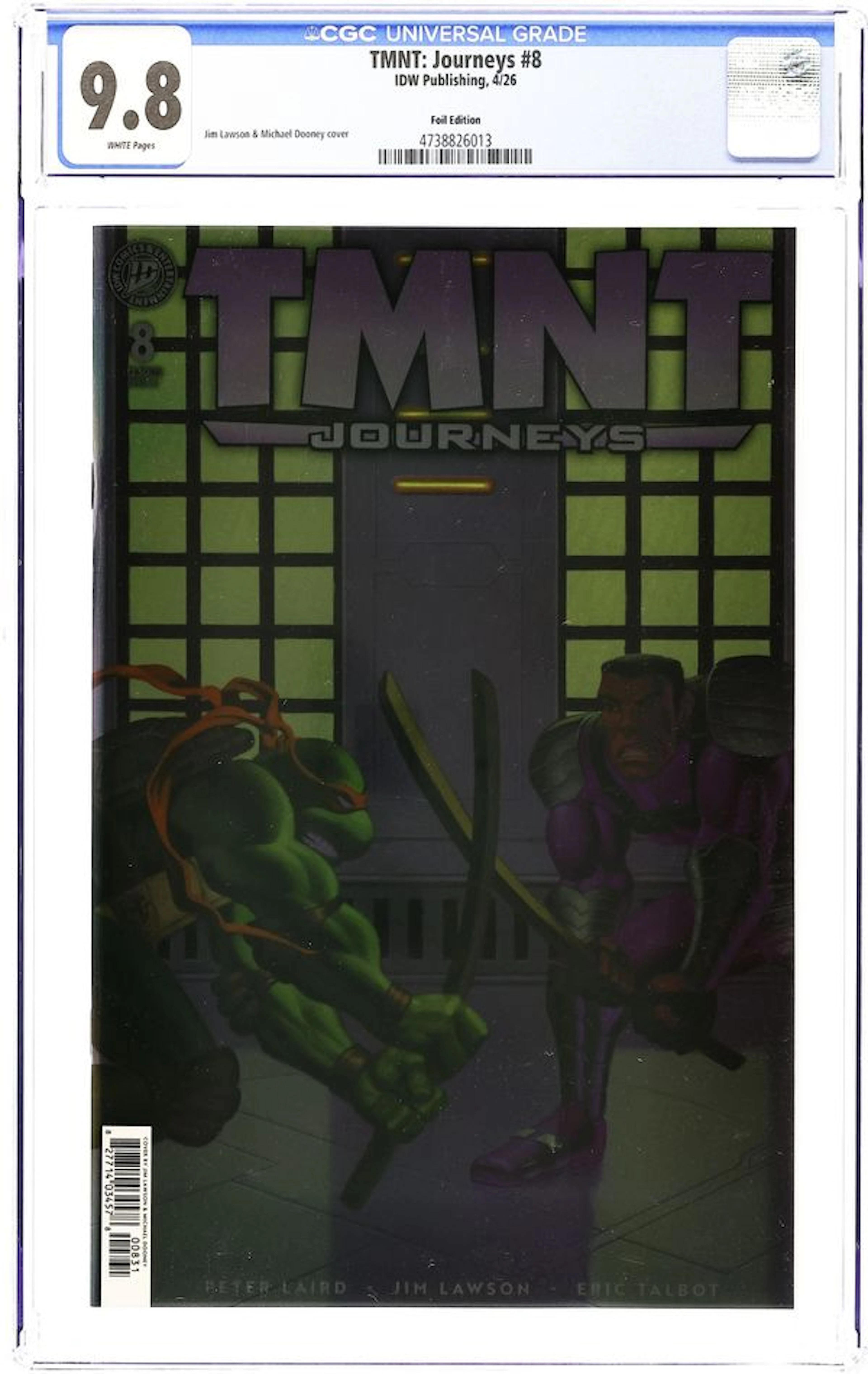 Teenage Mutant Ninja Turtles Journeys (2025 IDW) 8RI CGC 9.8