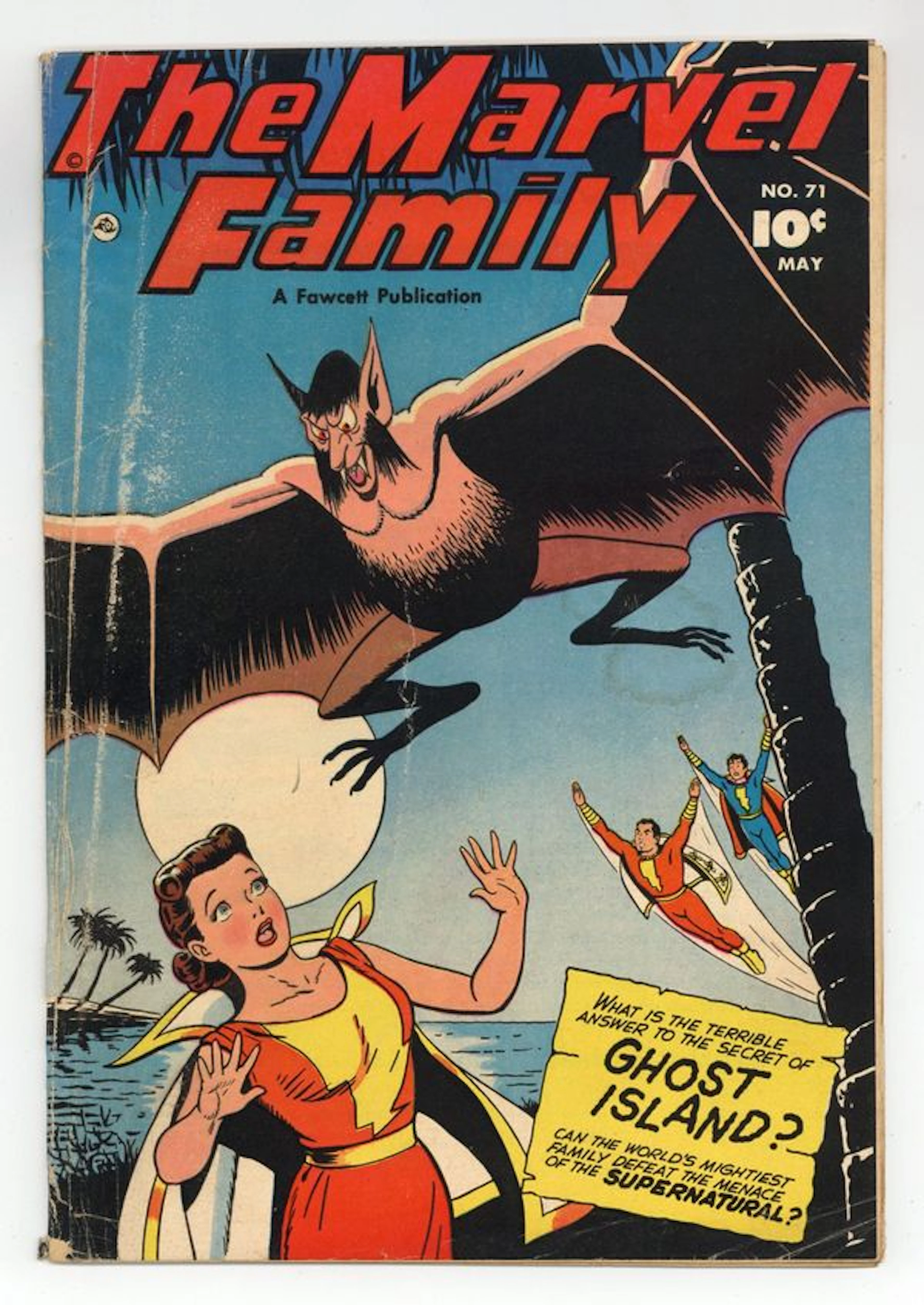 Marvel Family (1945 Fawcett) 71 GD/VG 3.0