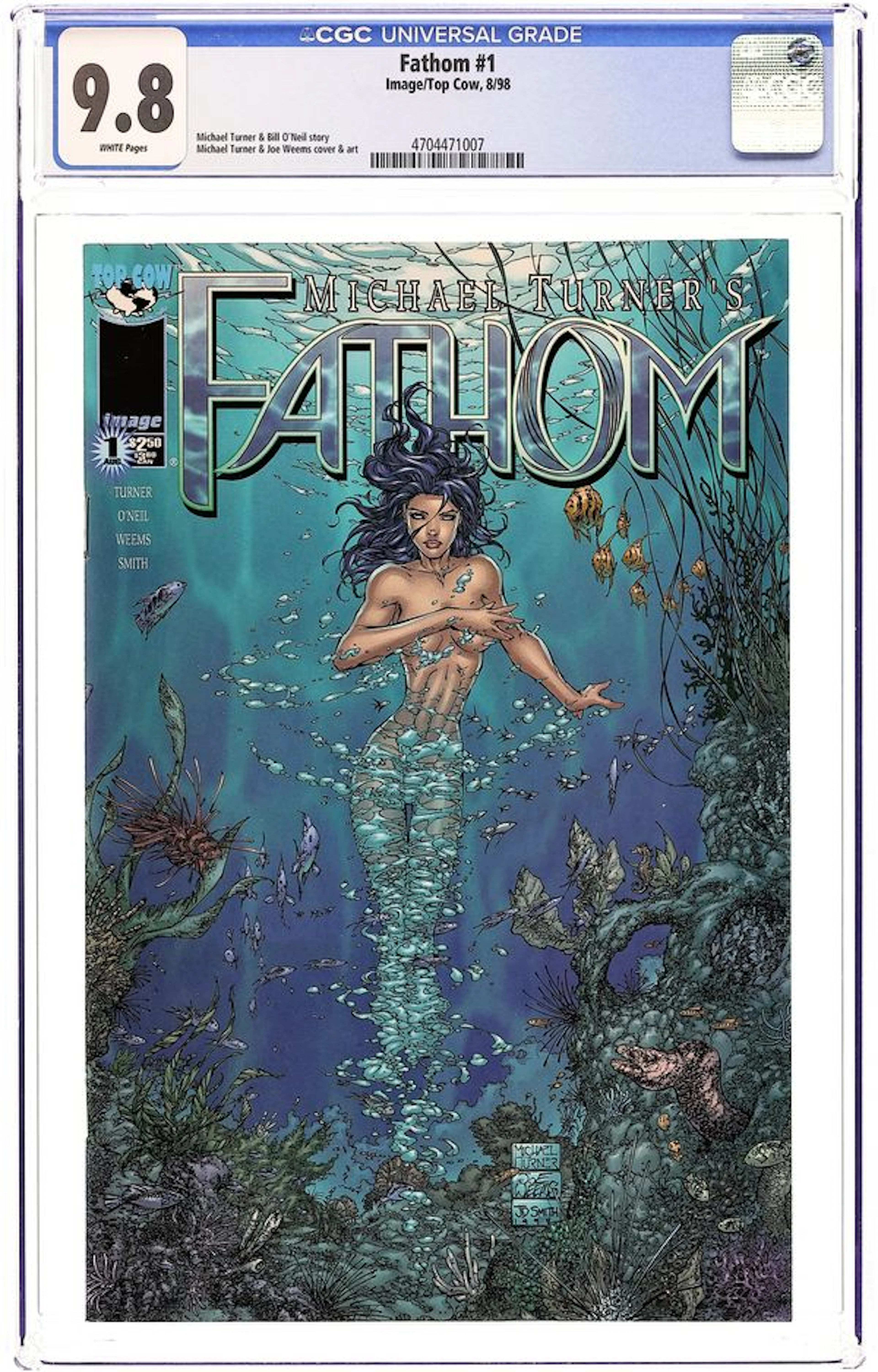 Fathom (1998 Image 1st Series) 1A CGC 9.8