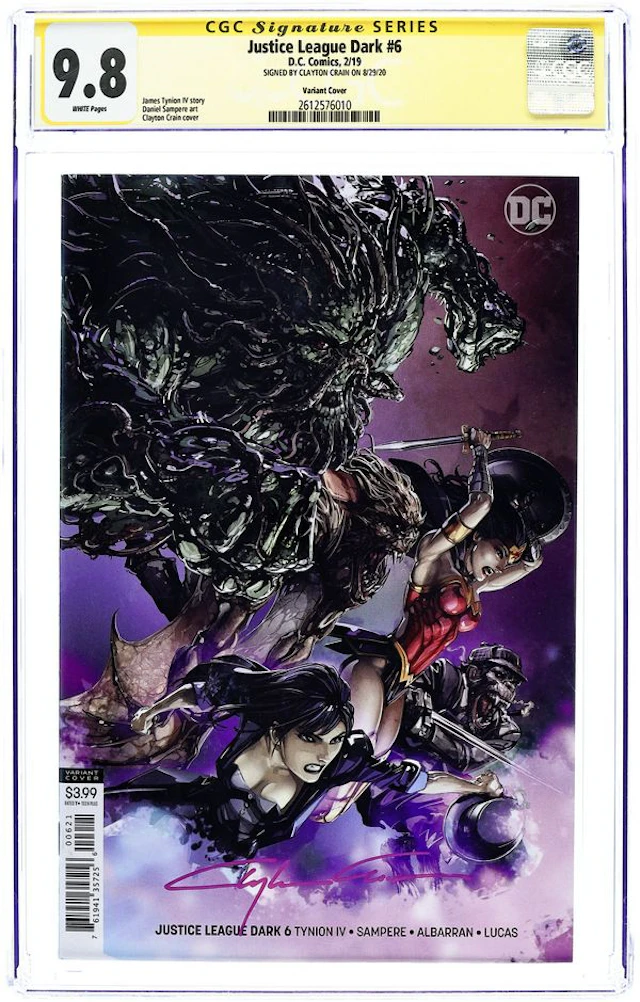 Justice League Dark (2018) 6B CGC 9.8 SS Crain