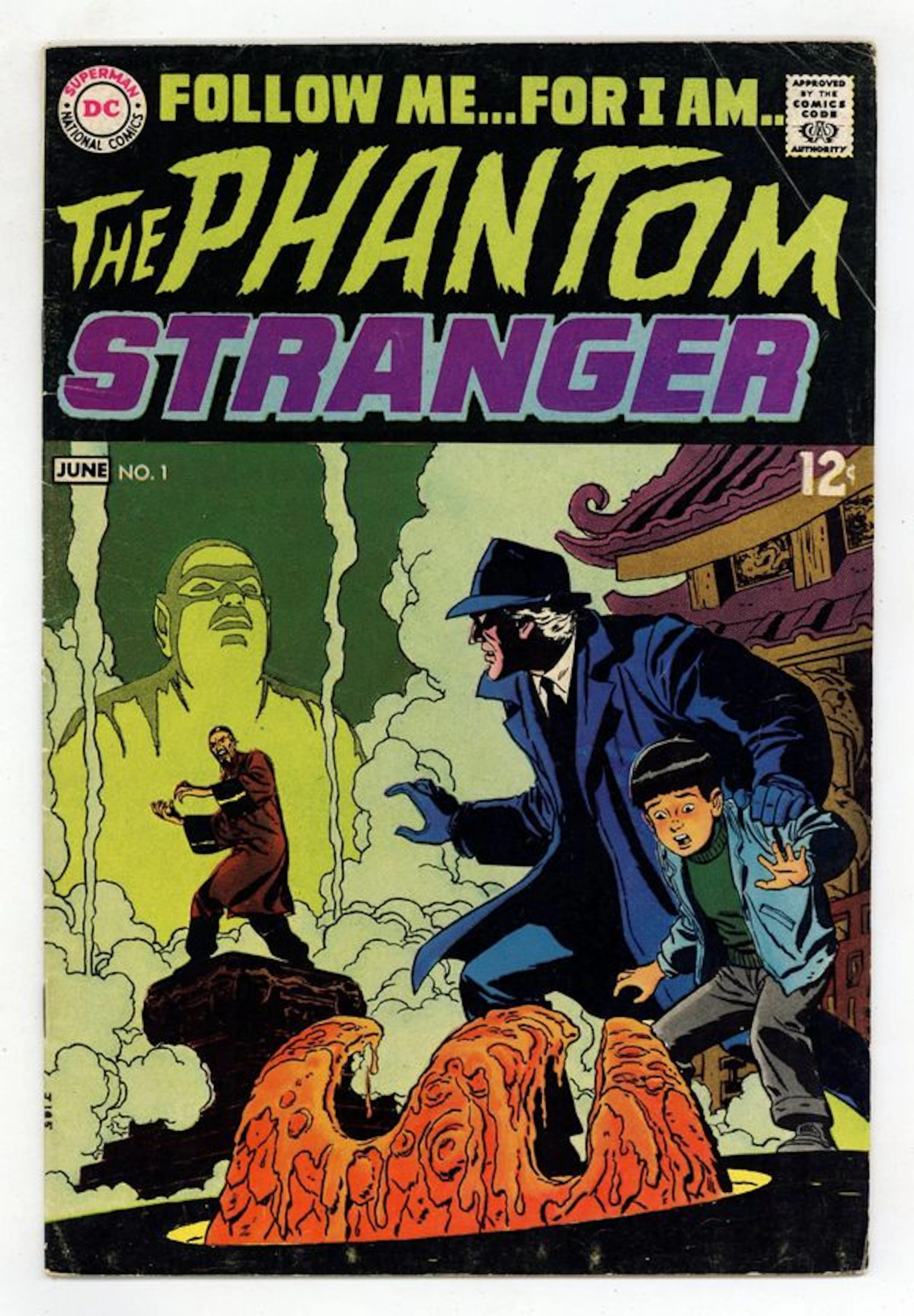 Phantom Stranger (1969 2nd Series) 1 VG 4.0