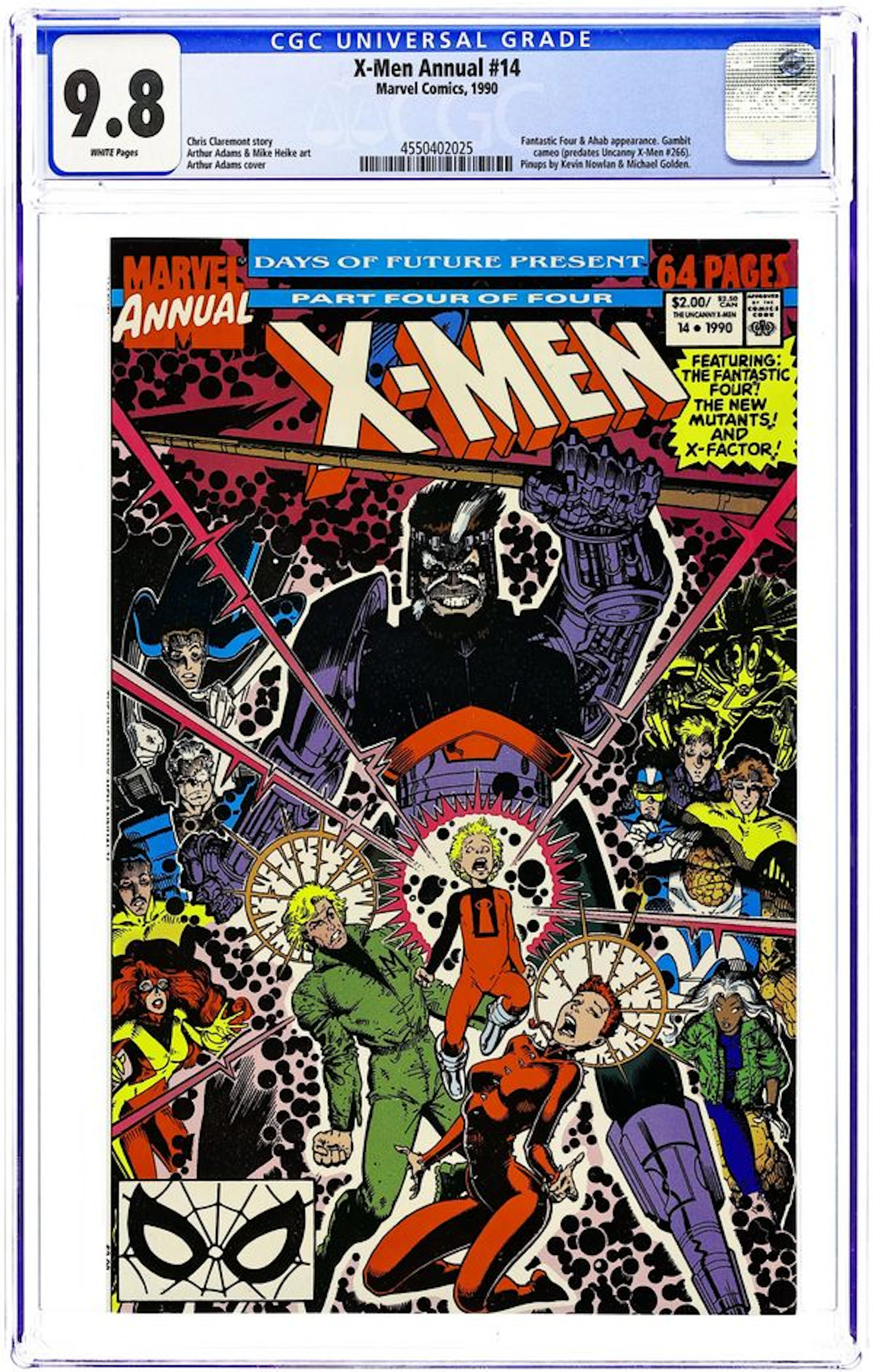 Uncanny X-Men (1963 1st Series) Annual 14D CGC 9.8