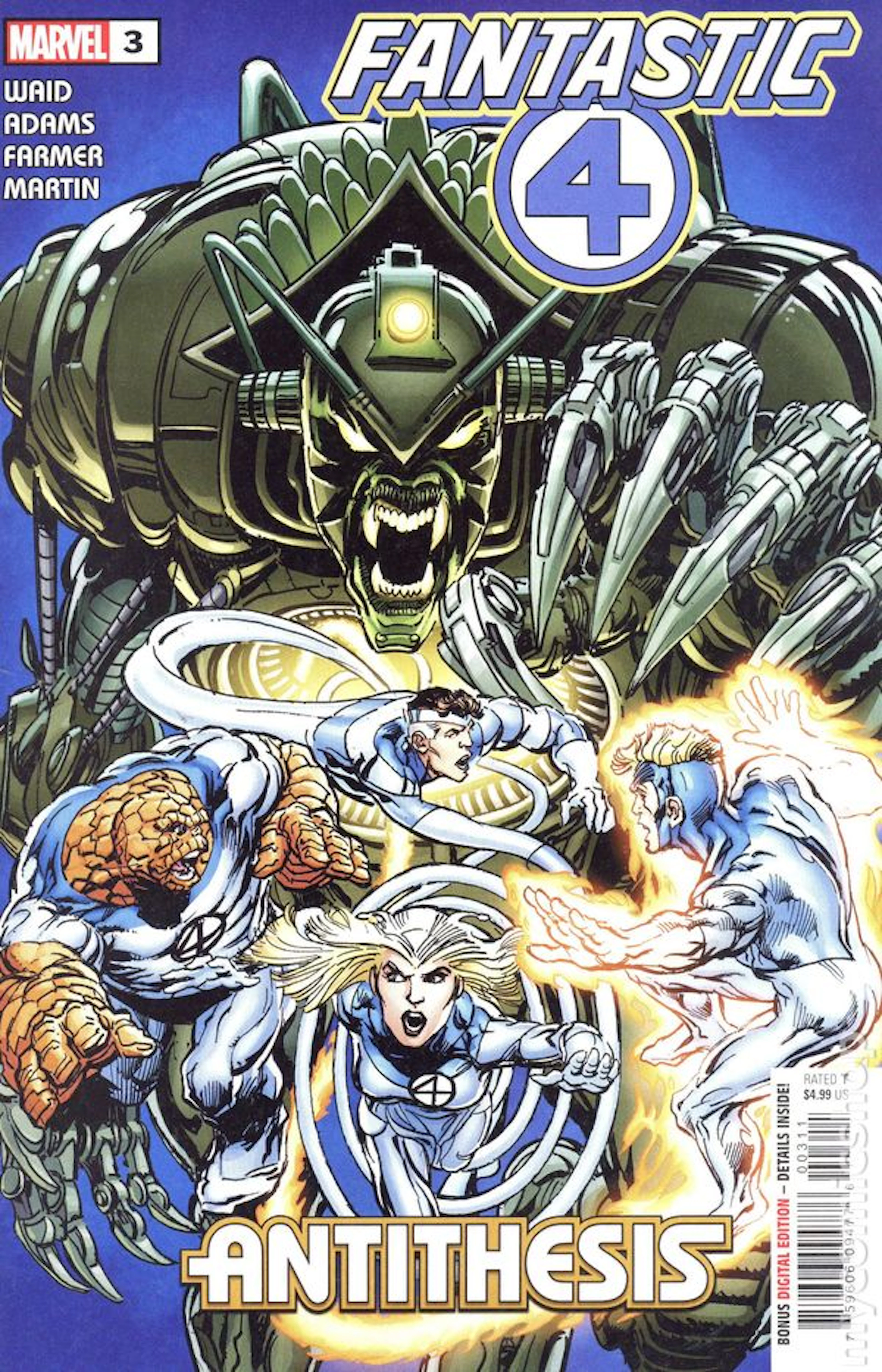 Fantastic Four Antithesis (2020 Marvel) 3A VF- 7.5