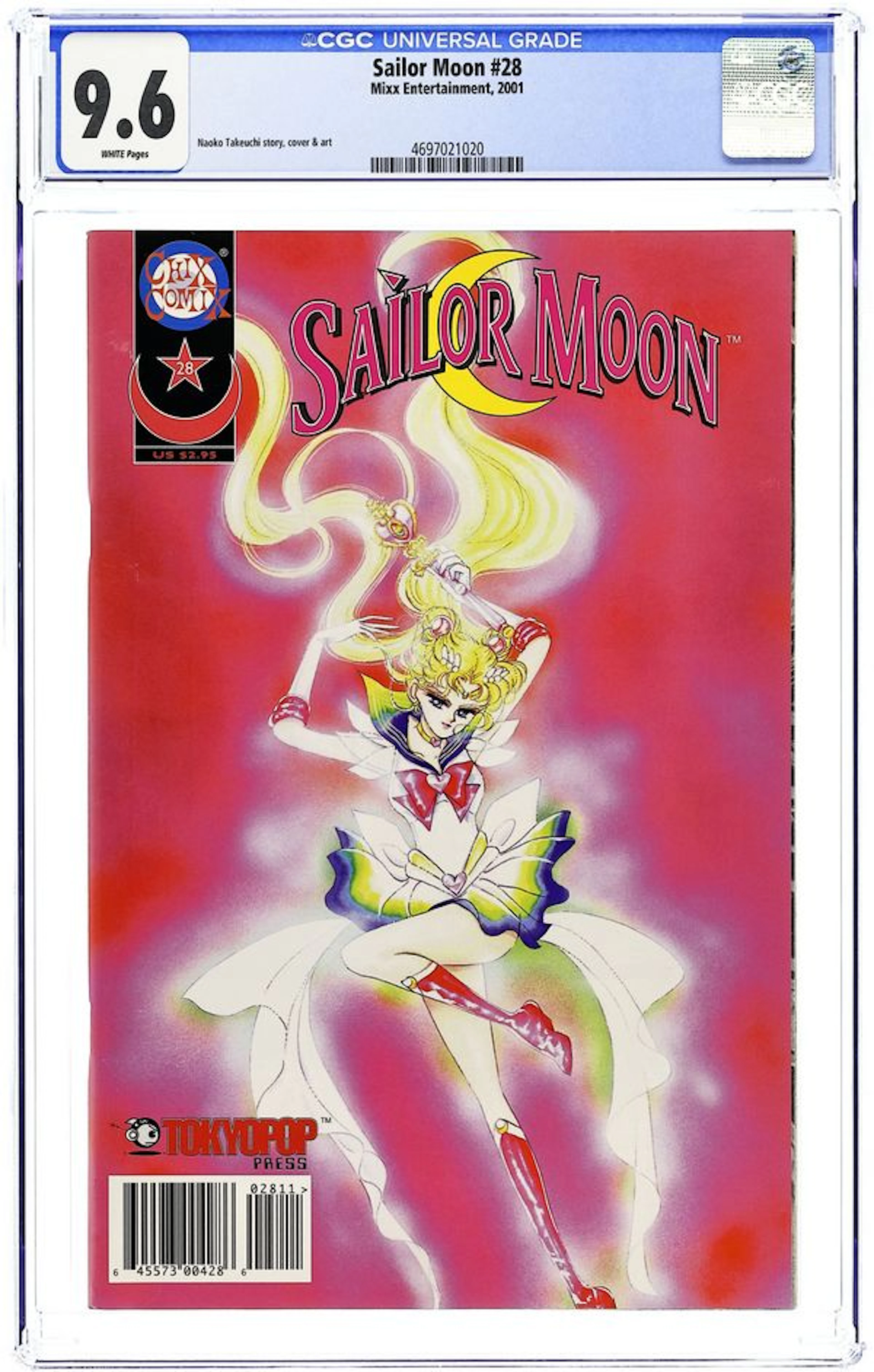 Sailor Moon (1998) 28 CGC 9.6