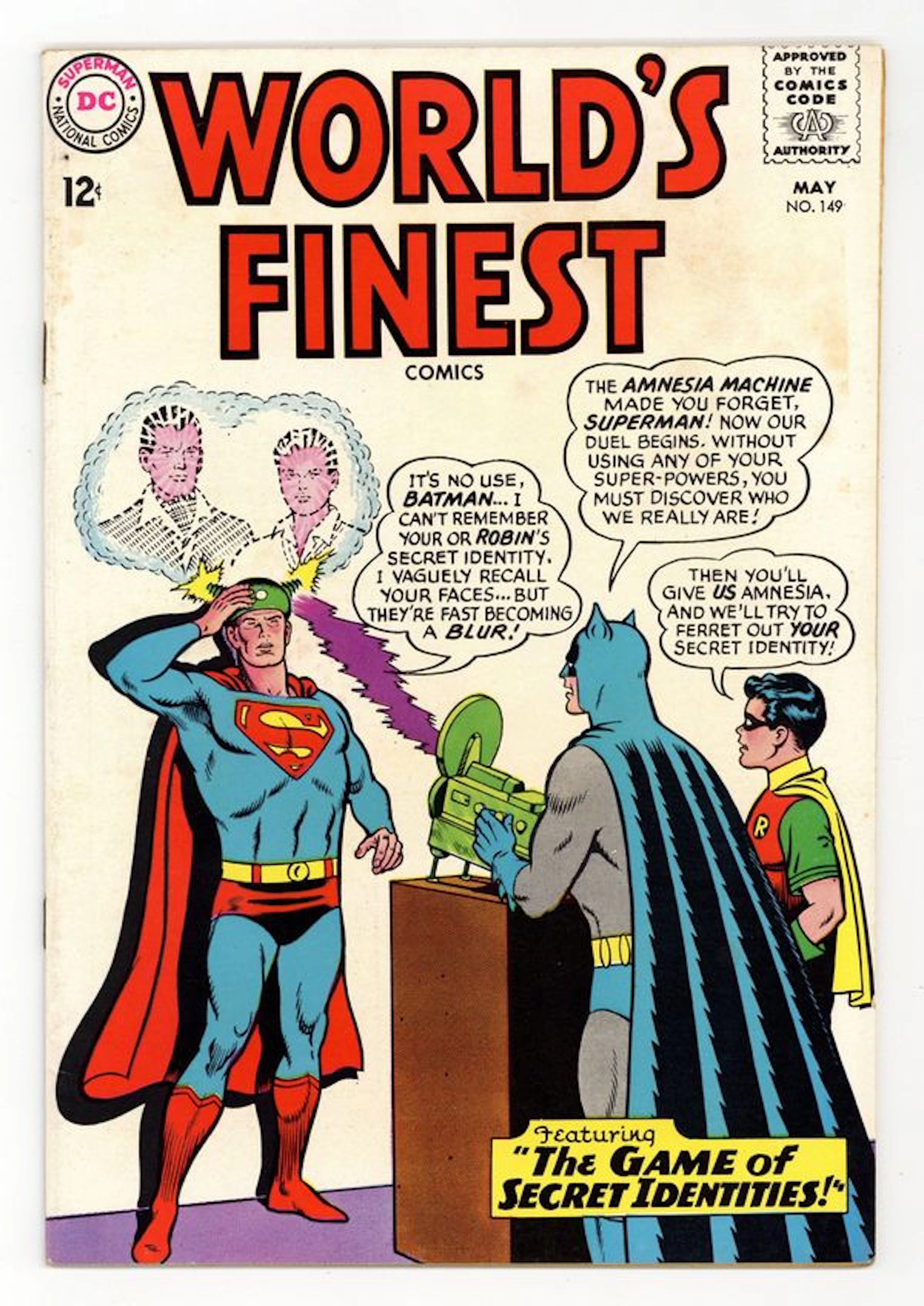 World's Finest Comics (1941) 149 VG/FN 5.0