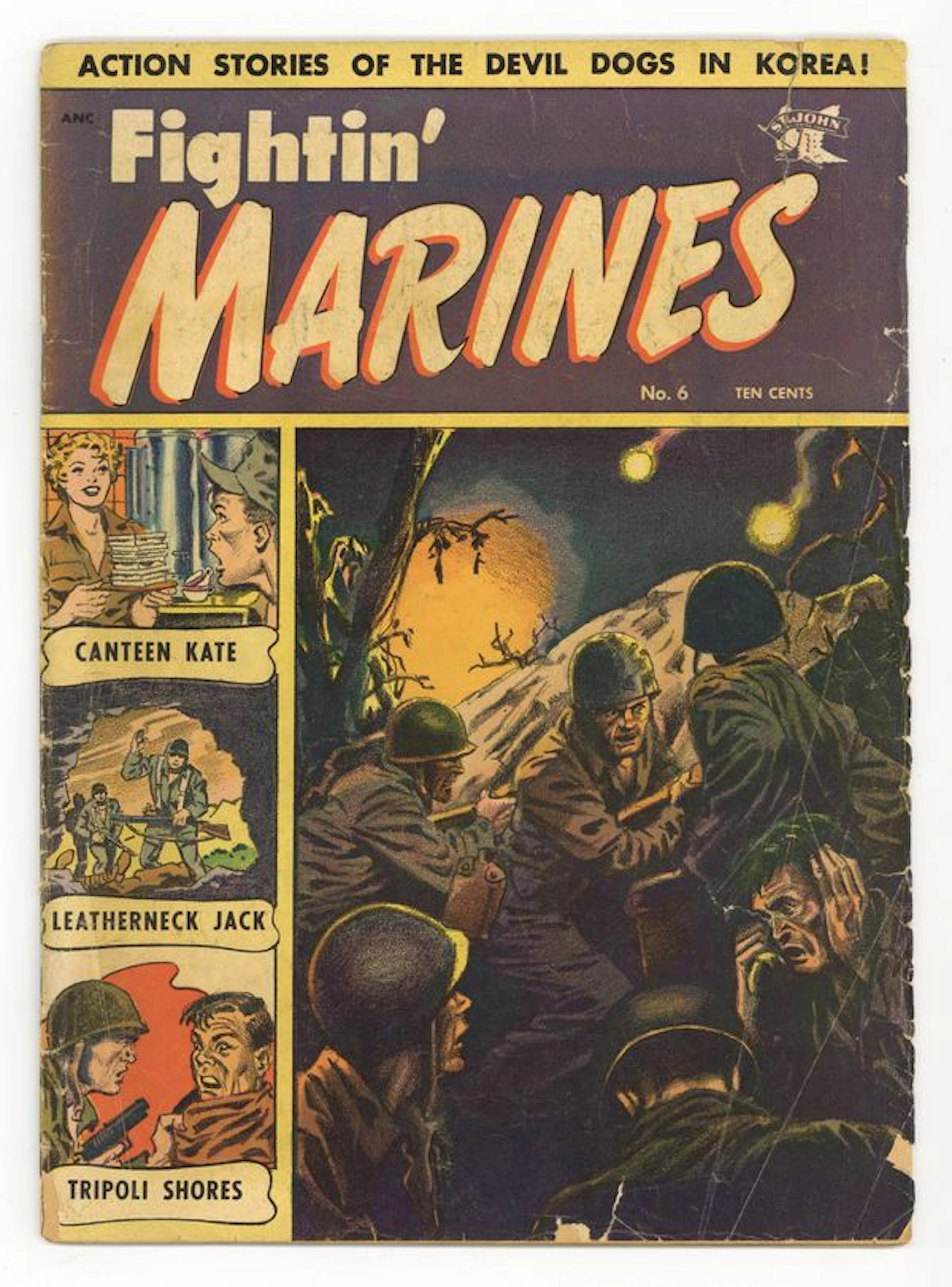 Fightin' Marines (1951 St. John/Charlton) 6 GD- 1.8