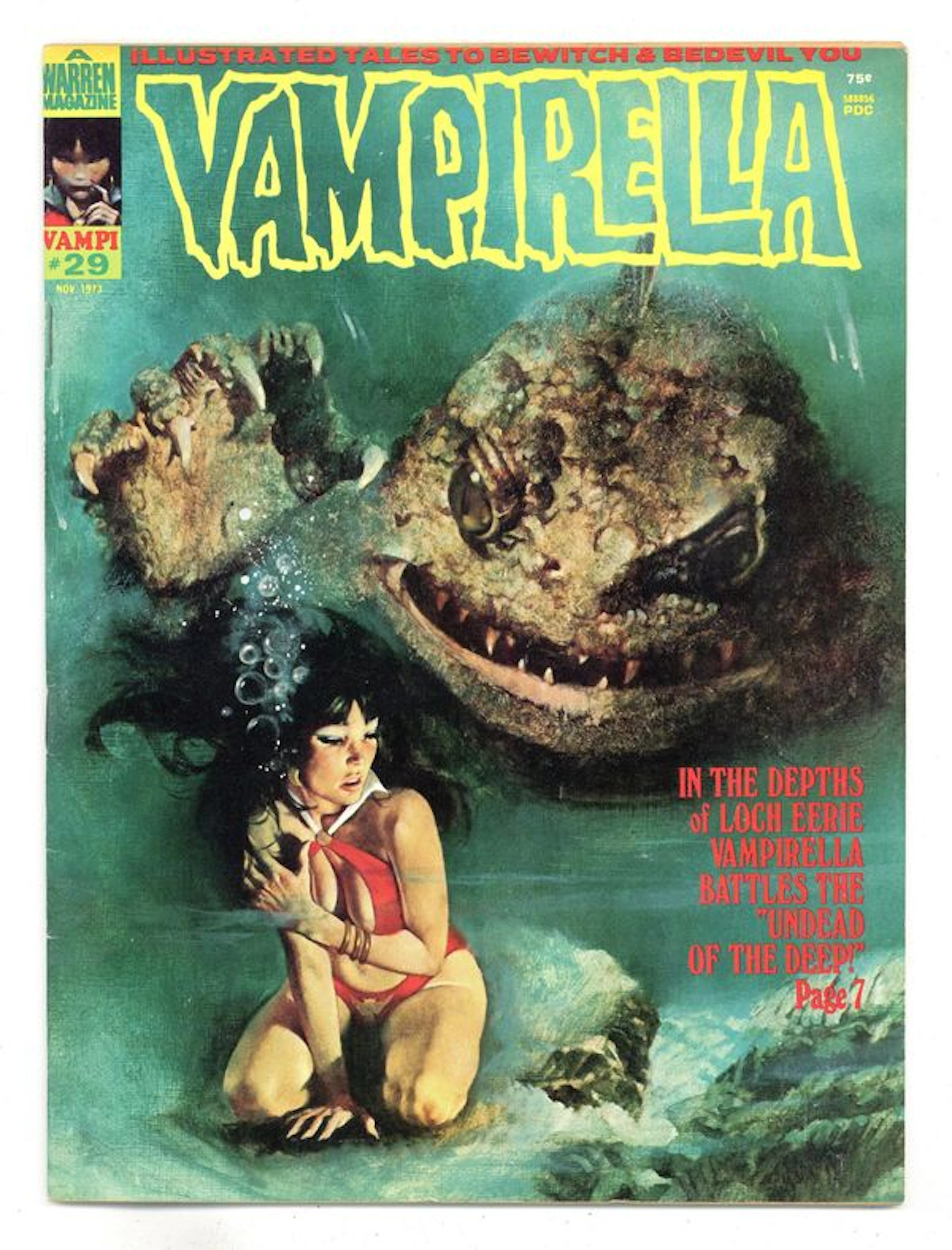 Vampirella (1969 Warren) 29 VG+ 4.5